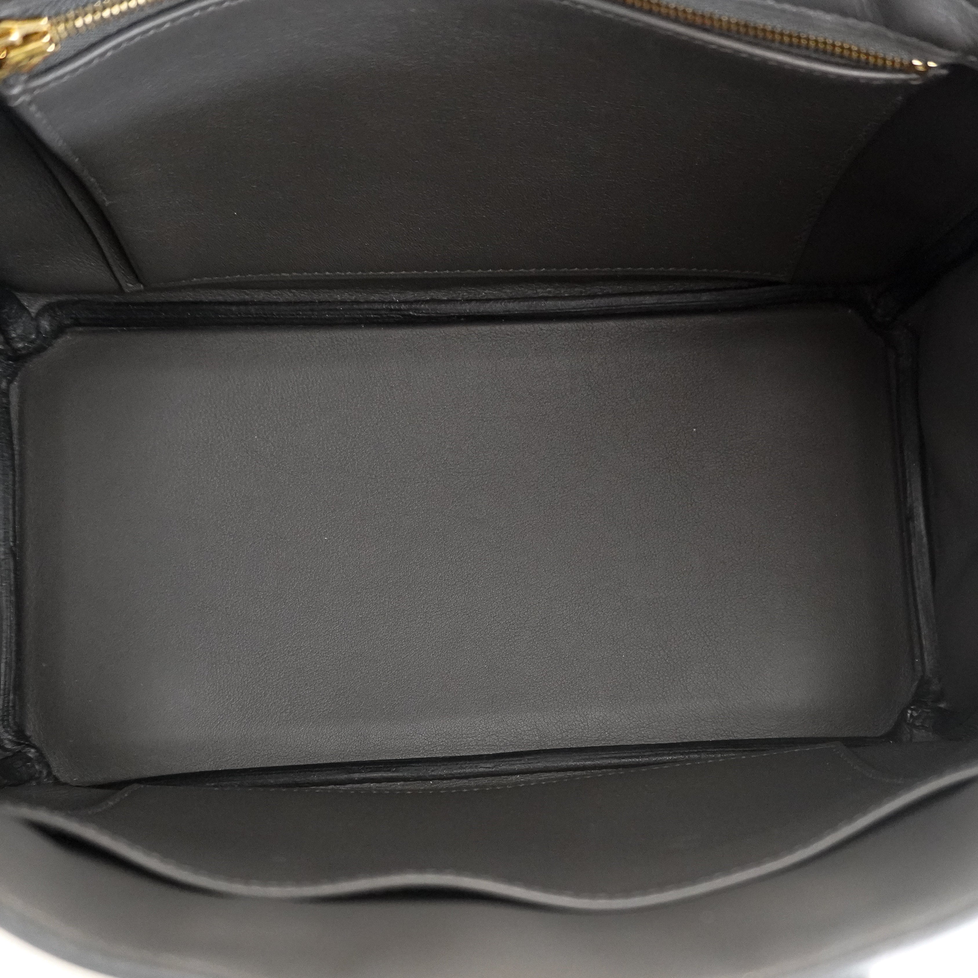 Hermès Birkin 25 Retourne Etain Swift Leather Gold-Tone Hardware | Authentic Preloved