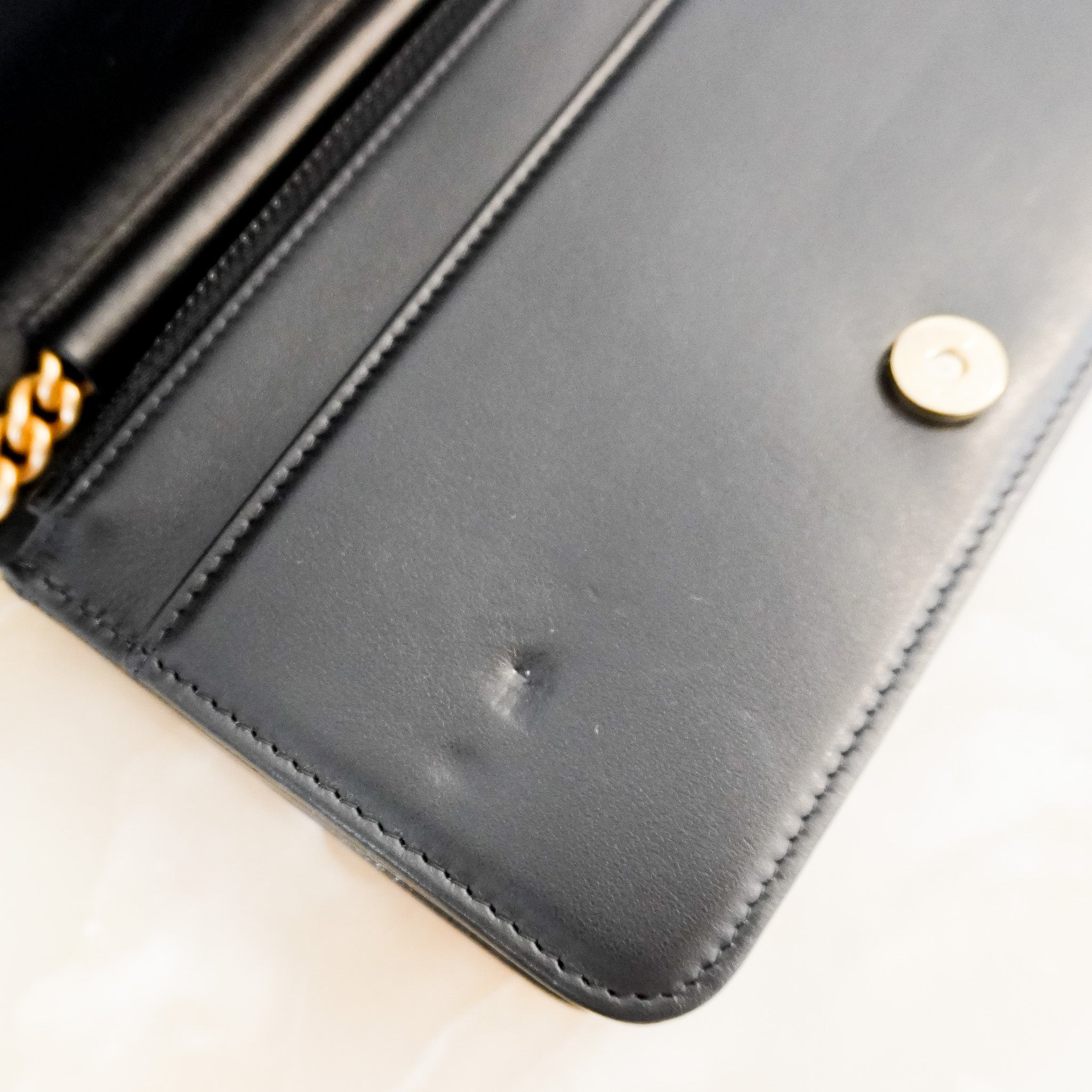 CURRENT SEASON Chanel BOY Wallet On Chain RRP £2,860 | Authentic Preloved - Reloved Again