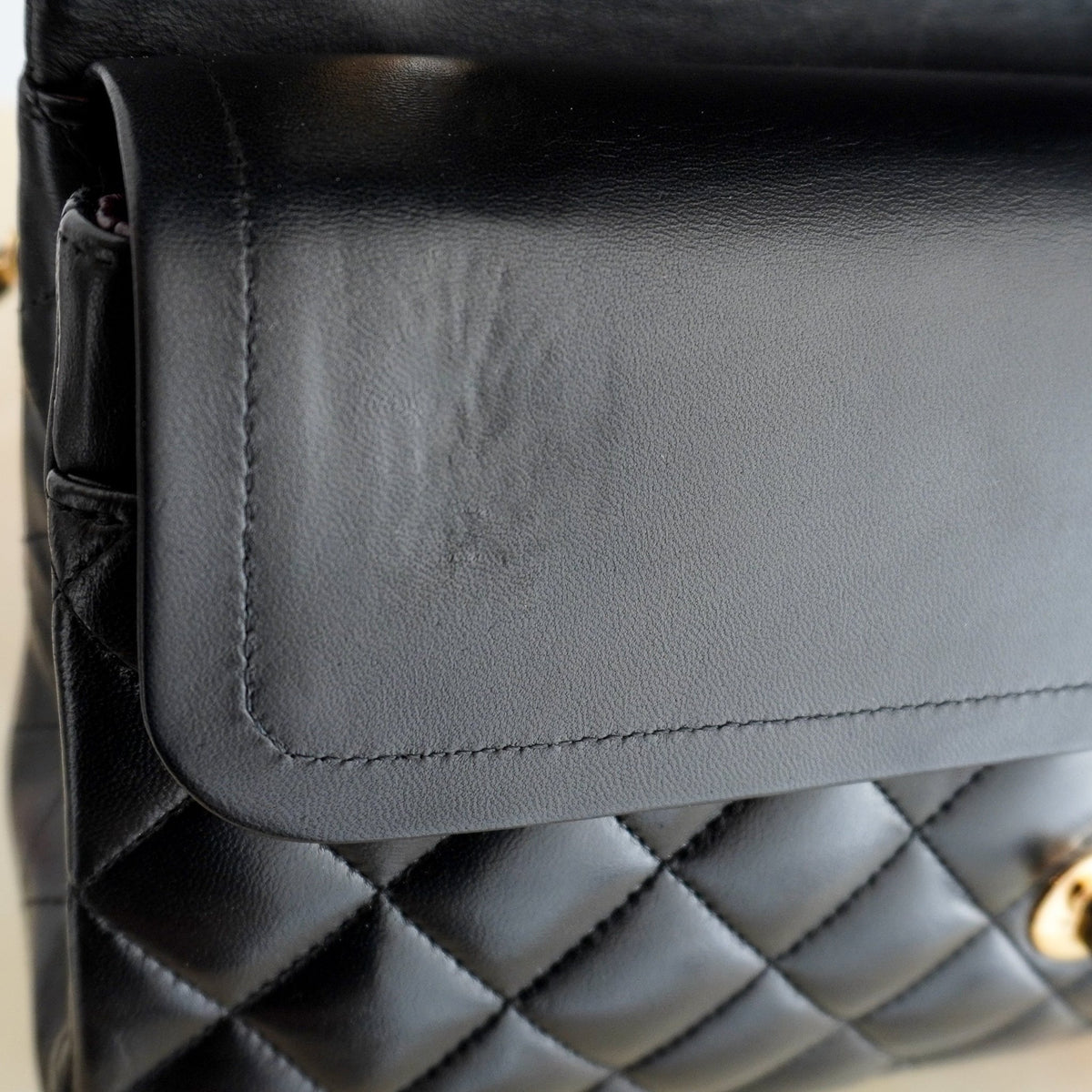 Chanel Medium Classic 11.12 Double Flap Bag Black Lambskin Gold Hardware RRP (£9090) | Authentic Preloved - Reloved Again