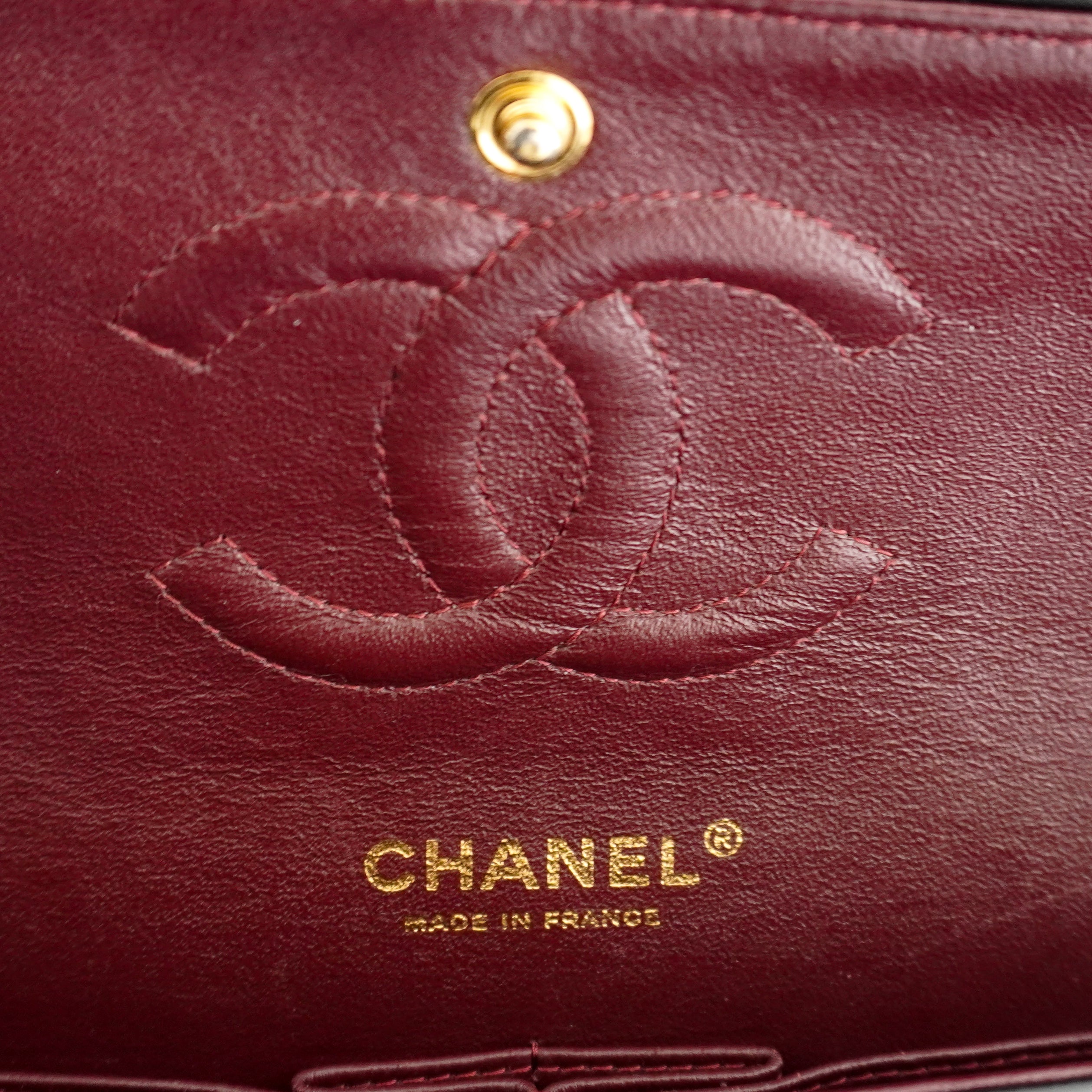 Chanel Medium Classic 11.12 Double Flap Bag Black Lambskin Gold Hardware RRP (£9090) | Authentic Preloved