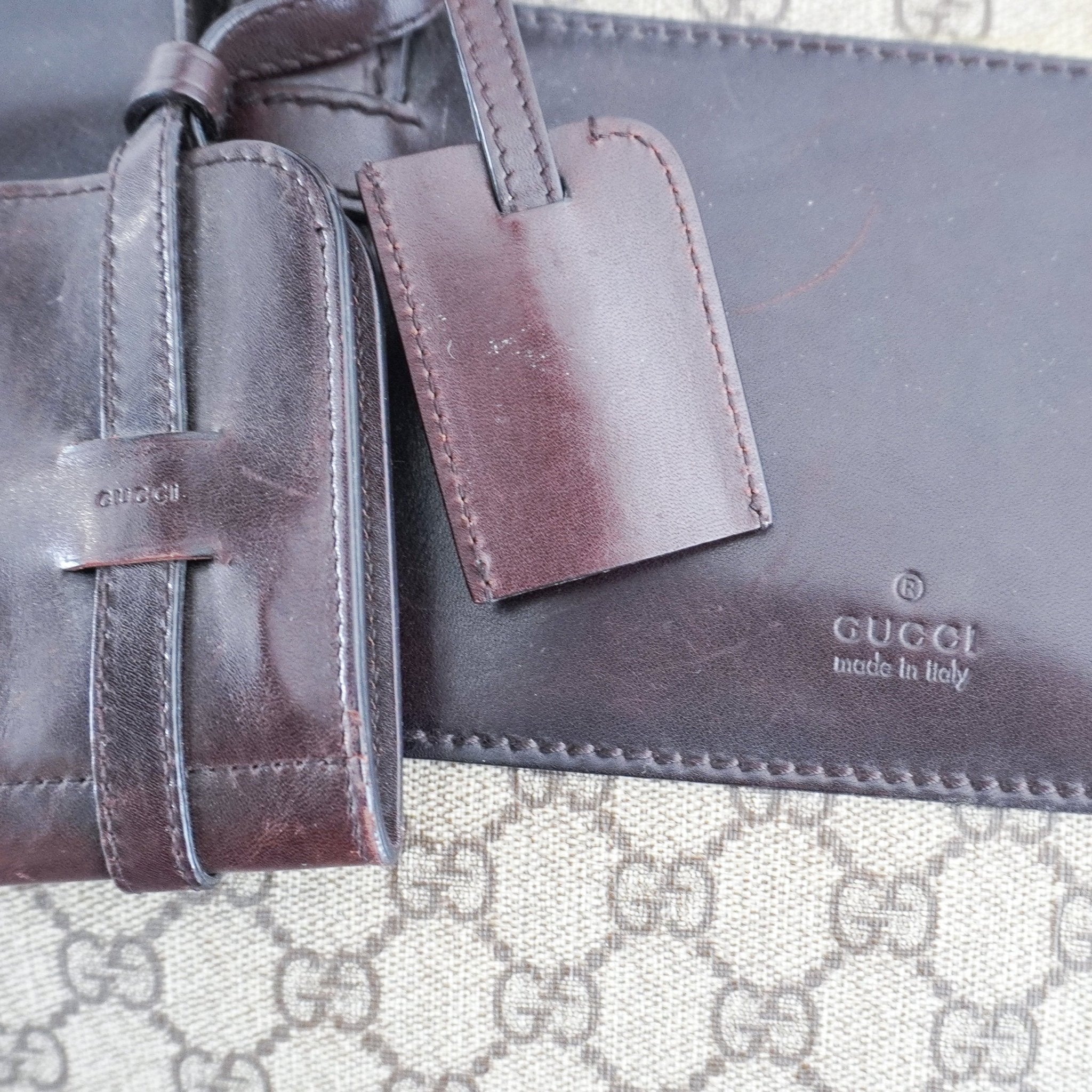 Gucci Vintage Monogram Keepall Bag | Authentic Preloved - Reloved Again