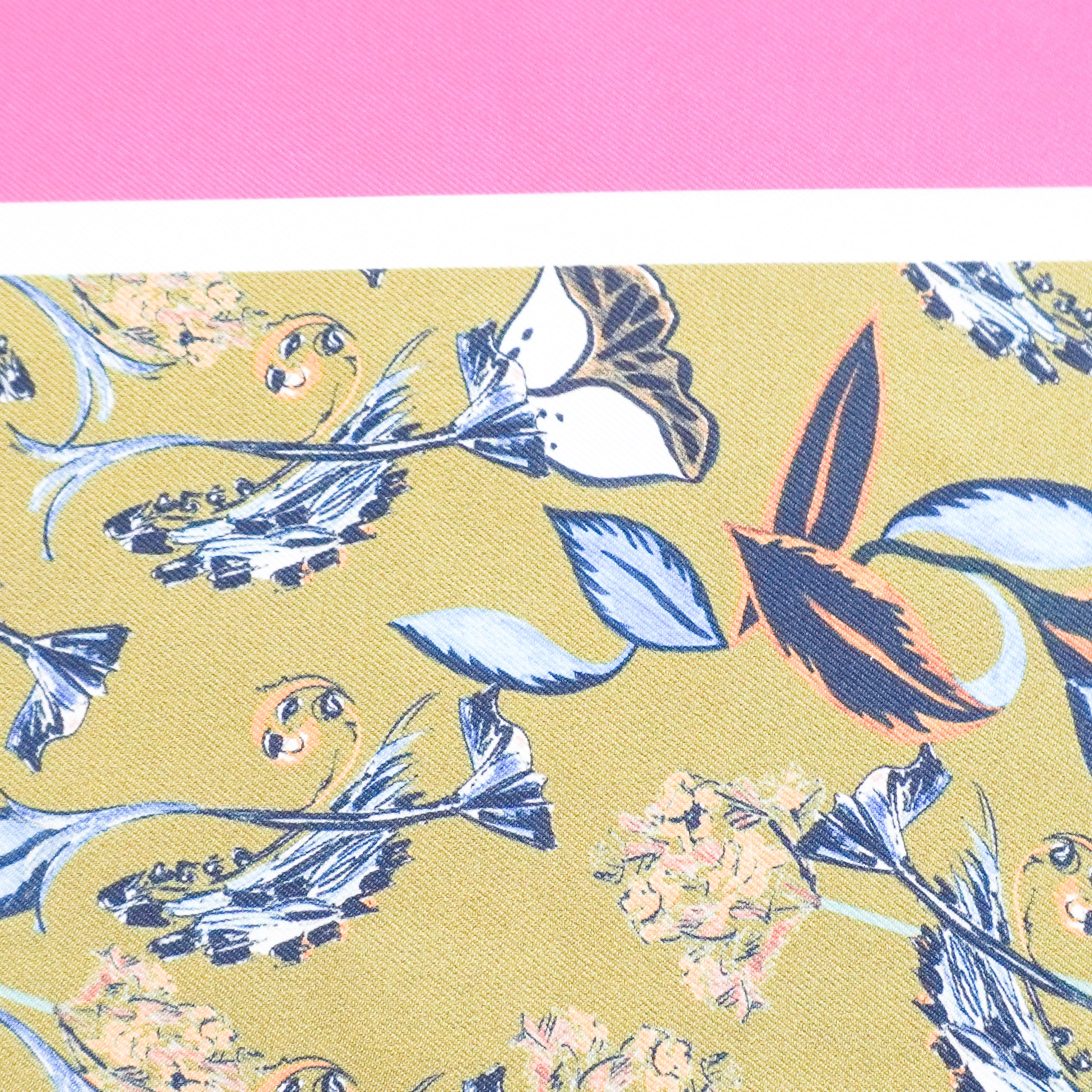 Dior Pink Mitzah Floral Silk Scarf | Authentic Preloved FINAL SALE