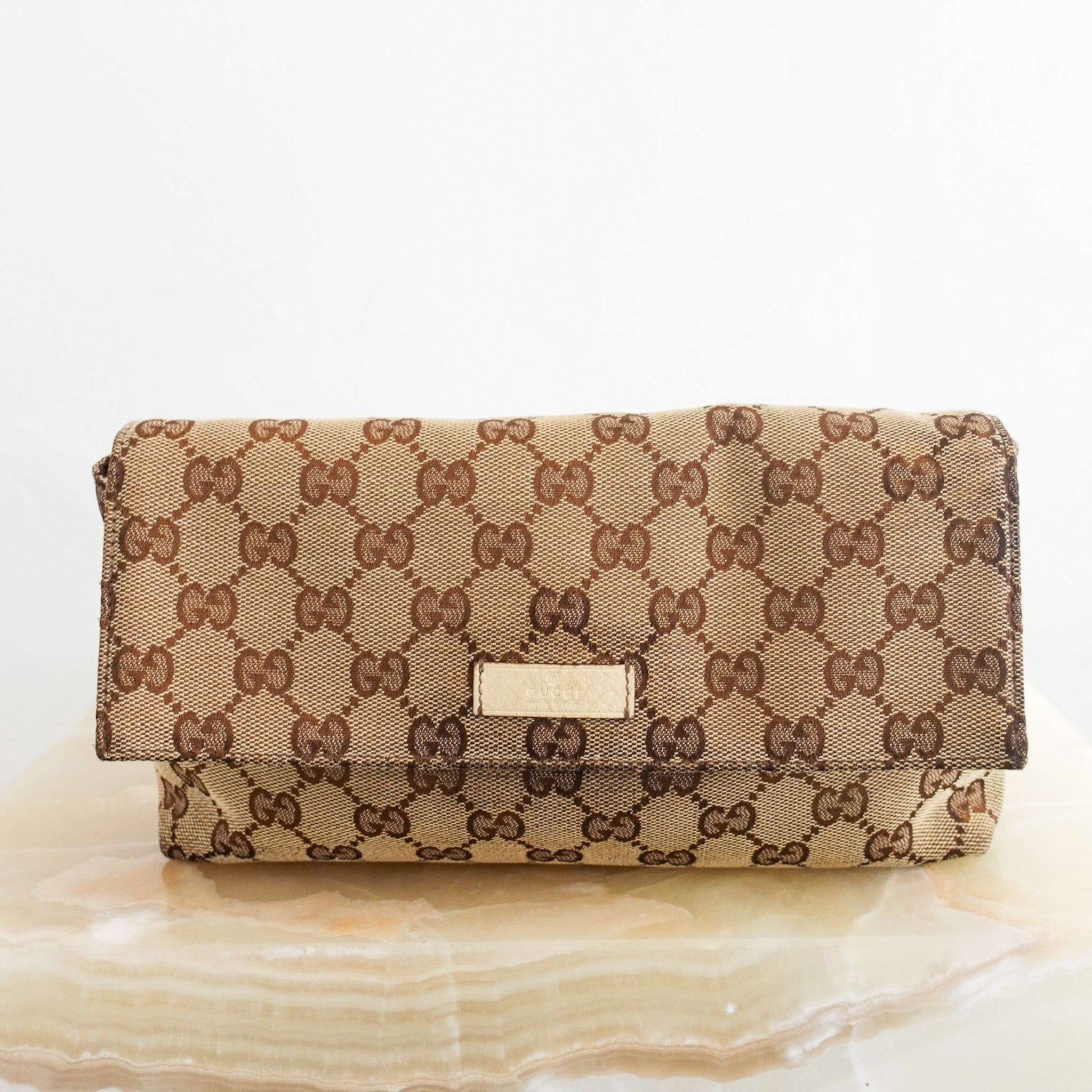 Gucci GG Monogram Belt Bag RRP £1000| Authentic Preloved
