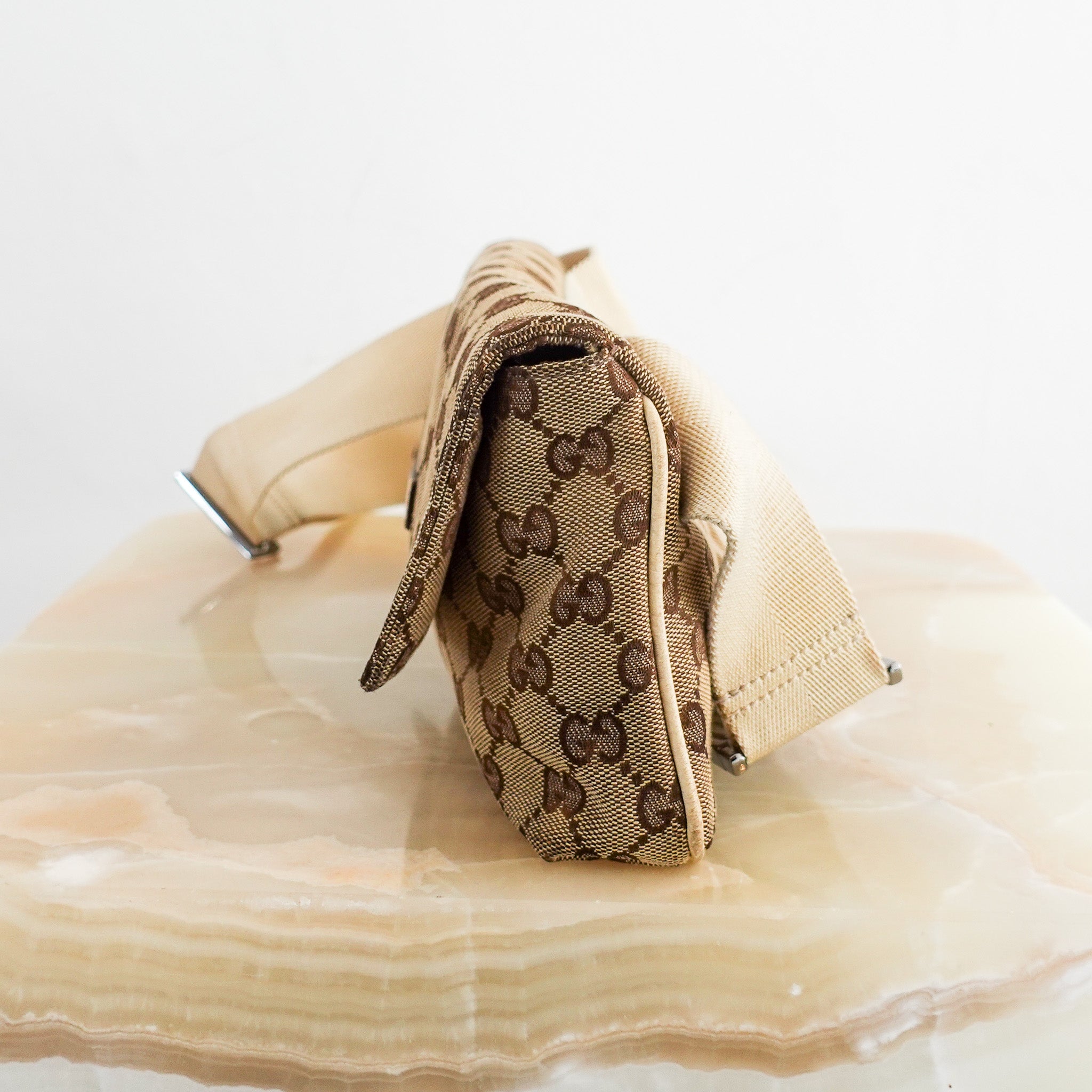 Gucci GG Monogram Belt Bag RRP £1000| Authentic Preloved