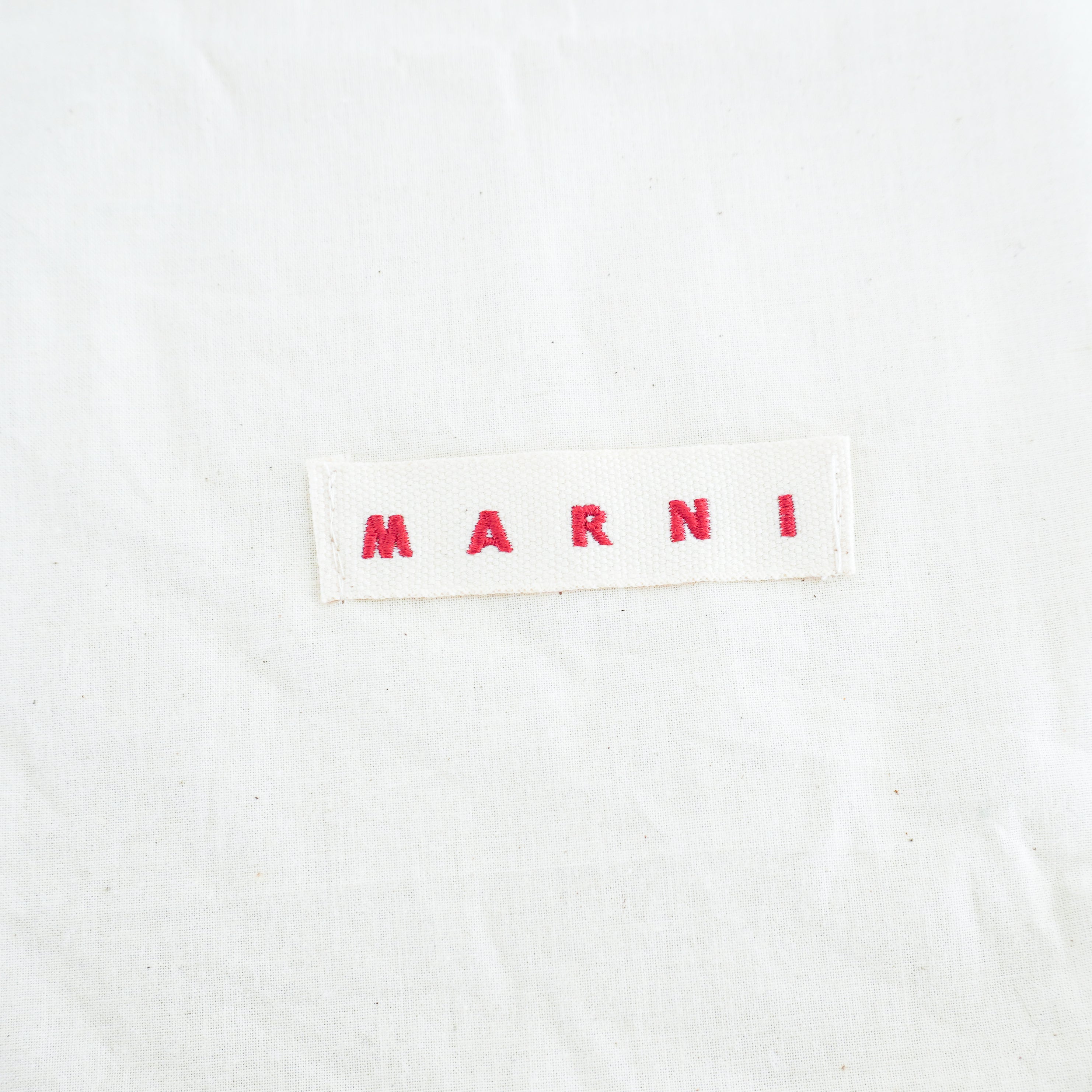 Marni Museo Mini Bag in White and Brown Leather RRP £850 | Preloved Authentic