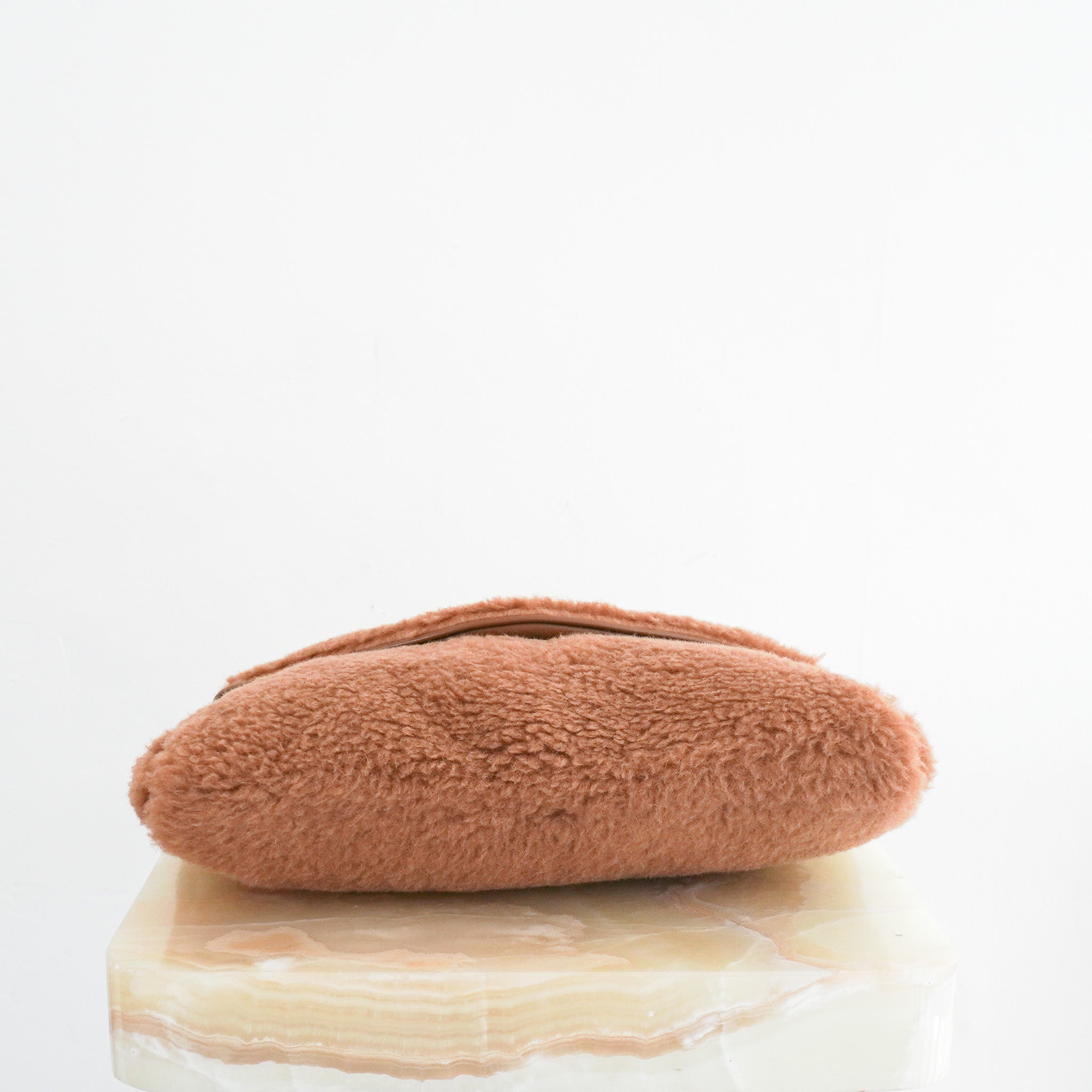 Max Mara Teddy Clutch in Brown RRP £485 | Authentic Preloved - Reloved Again