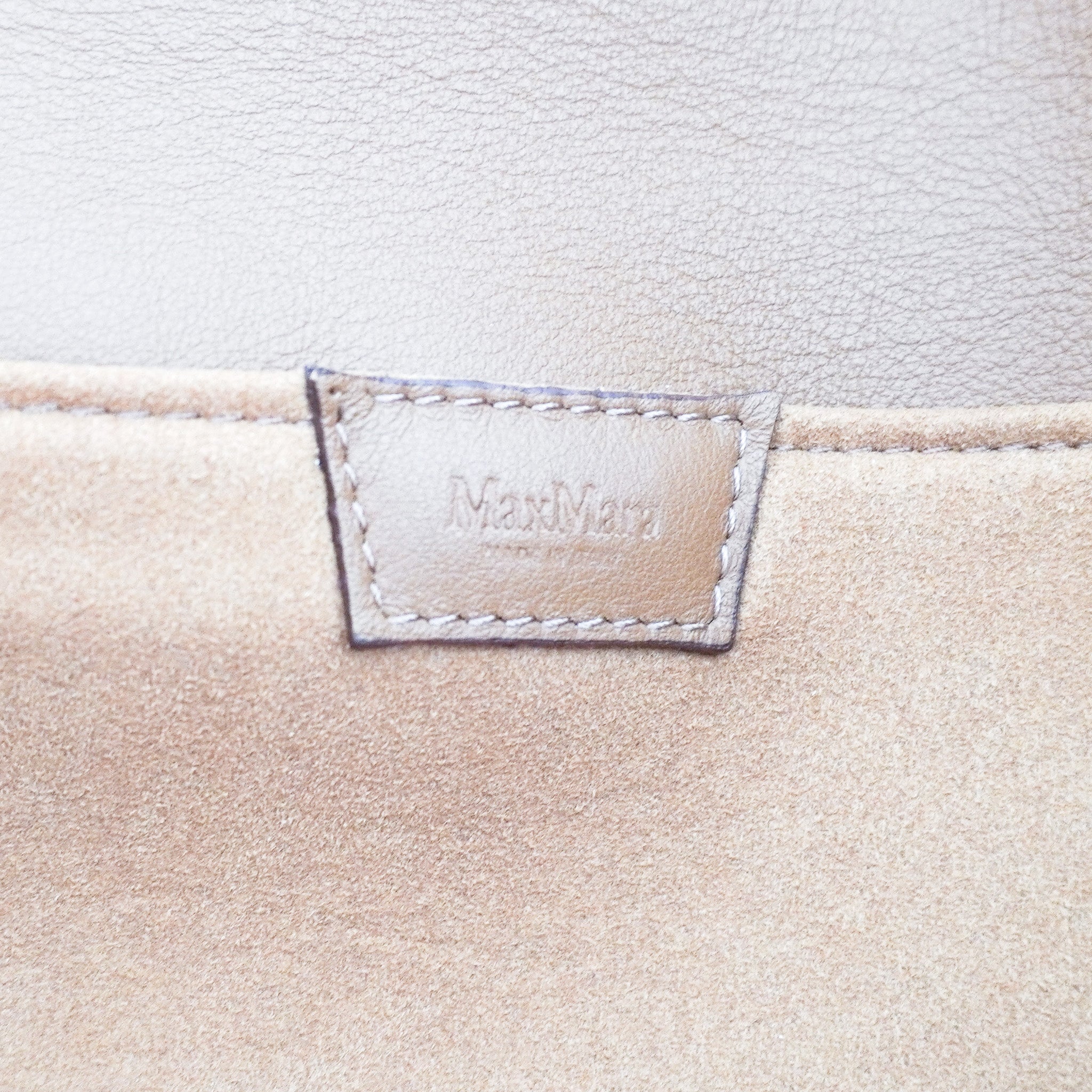 Max Mara Teddy Clutch in Brown RRP £485 | Authentic Preloved - Reloved Again