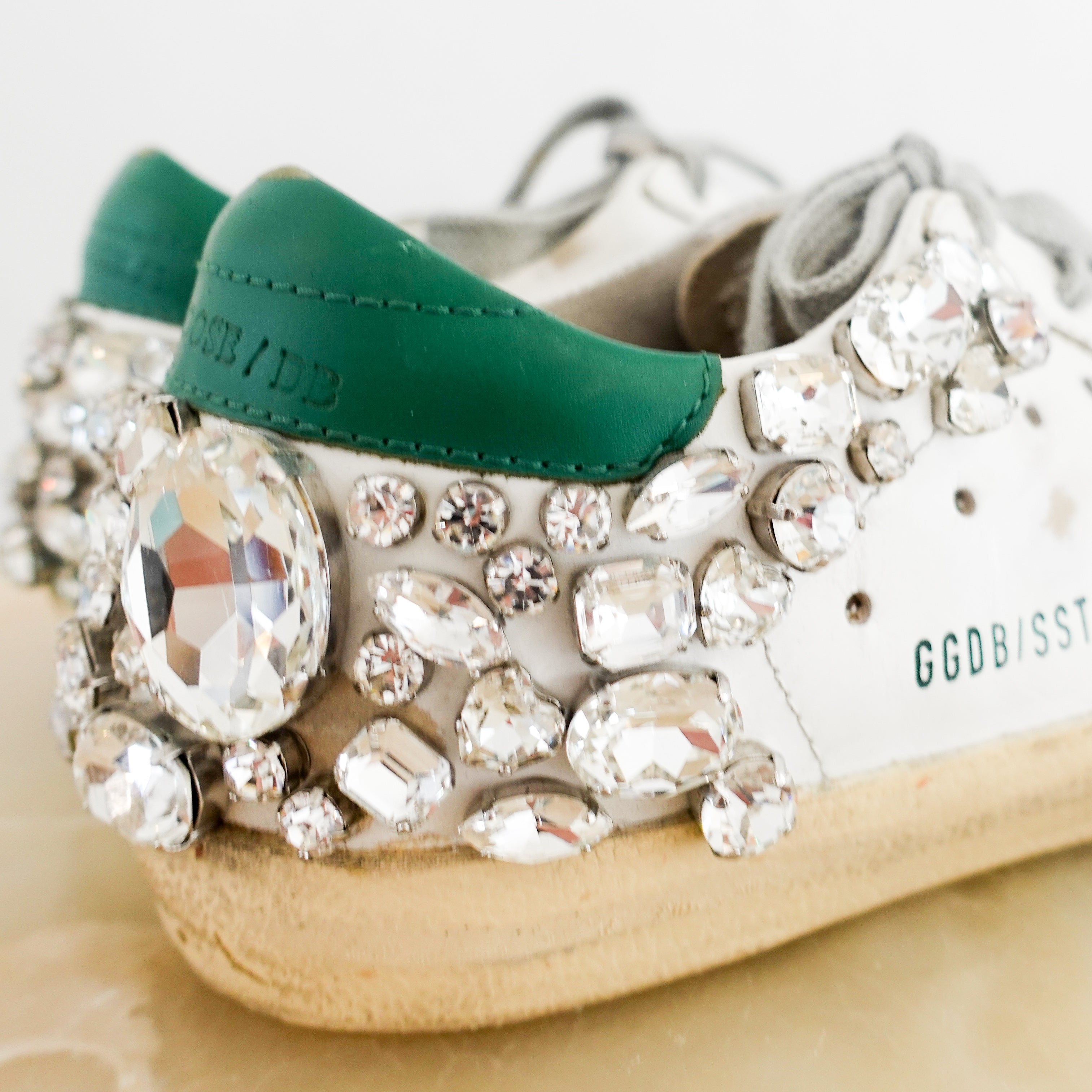 Golden Goose Super-Star with Swarovski Trainers RRP £1300 | Preloved Authentic