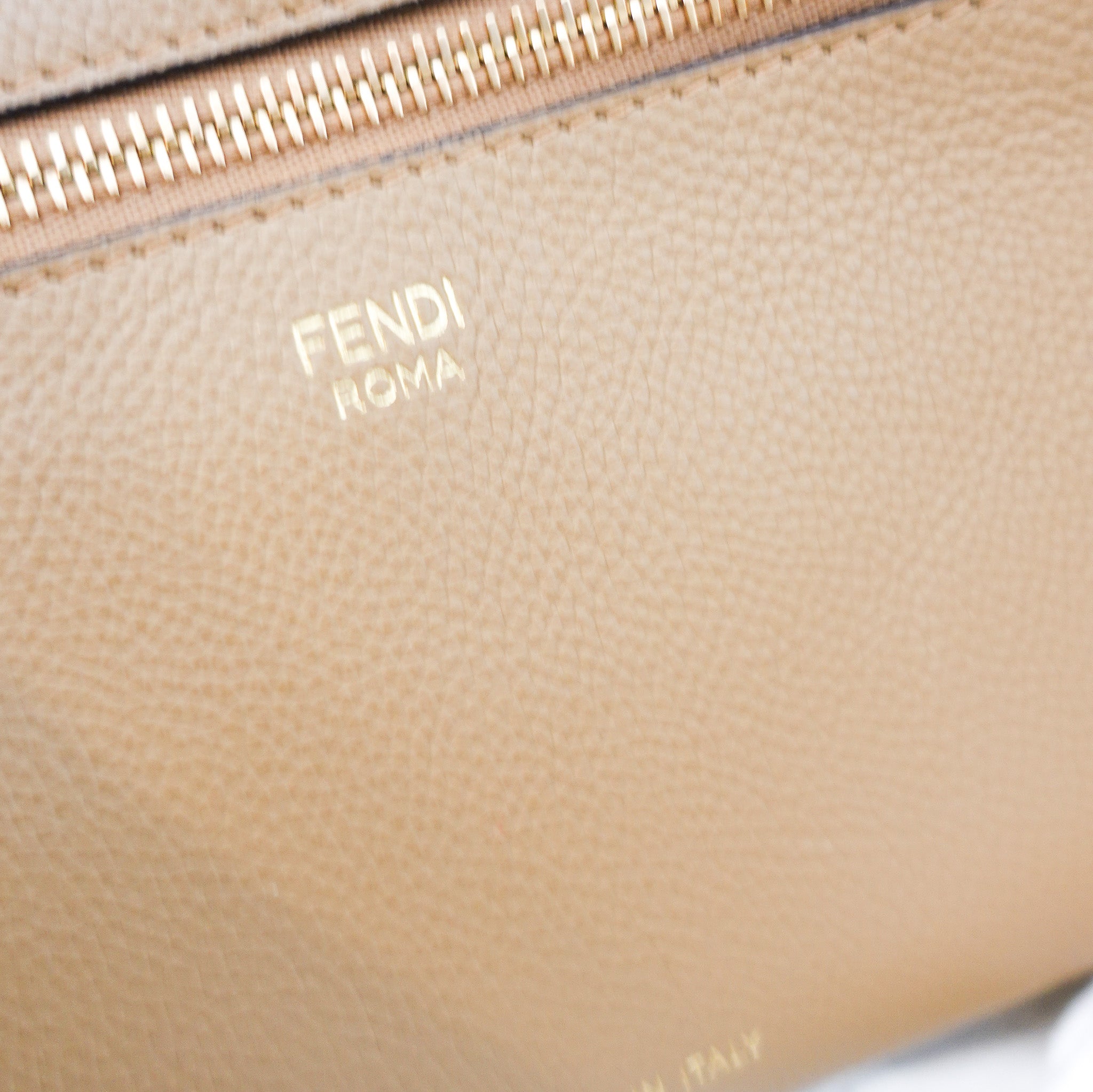 Fendi Large Roll Beige Reversible Totebag RRP £1400 | Authentic Preloved - Reloved Again