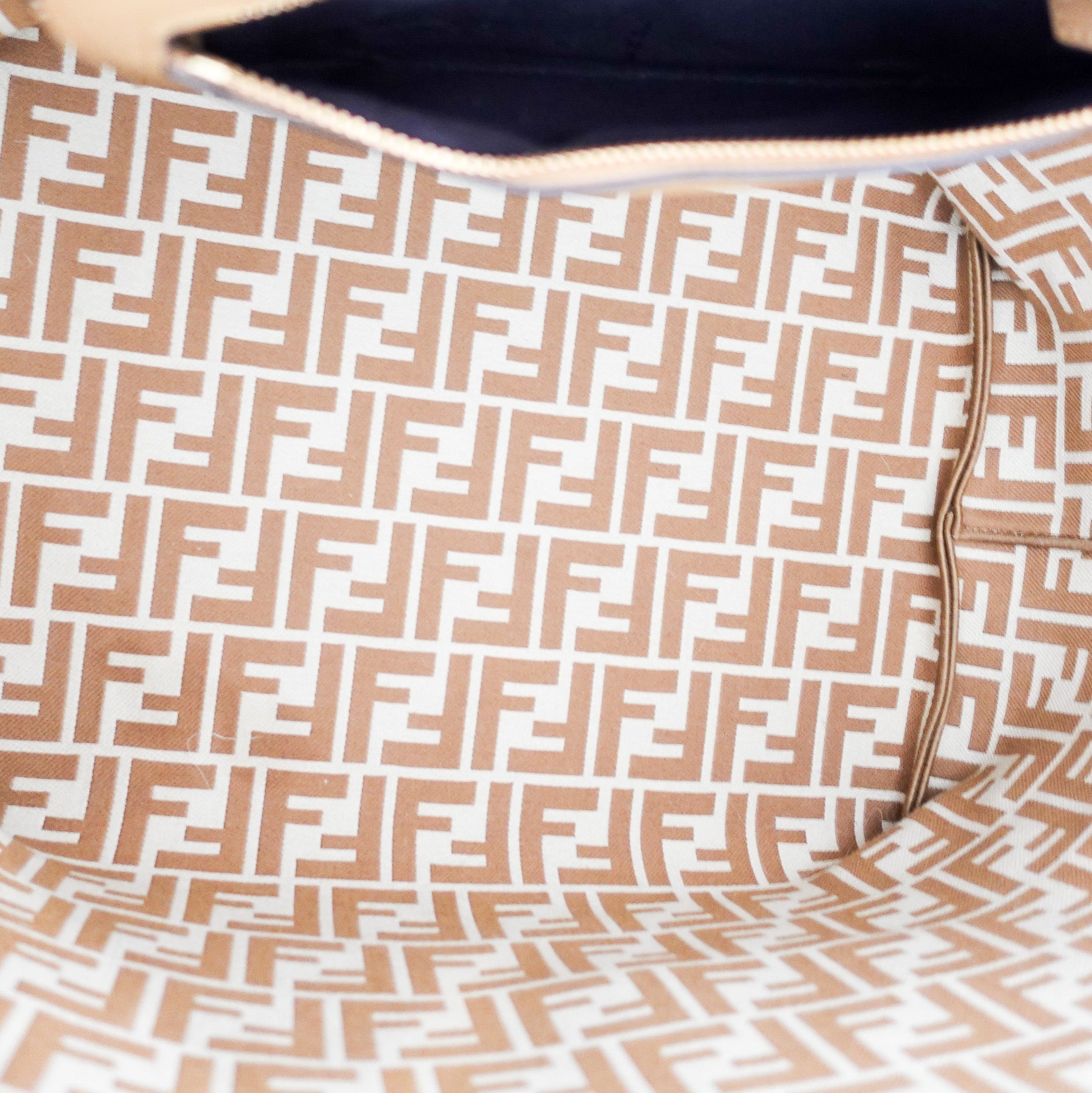 Fendi Large Roll Beige Reversible Totebag RRP £1400 | Authentic Preloved - Reloved Again