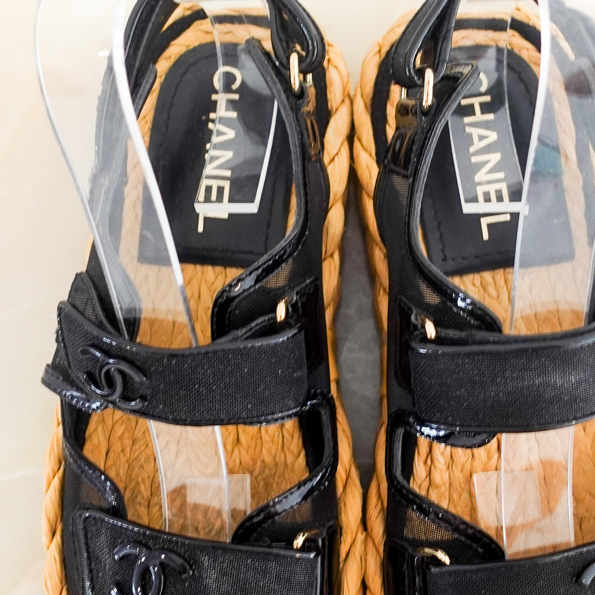 Chanel Dad Sandals RRP £1.3k | Authentic Preloved
