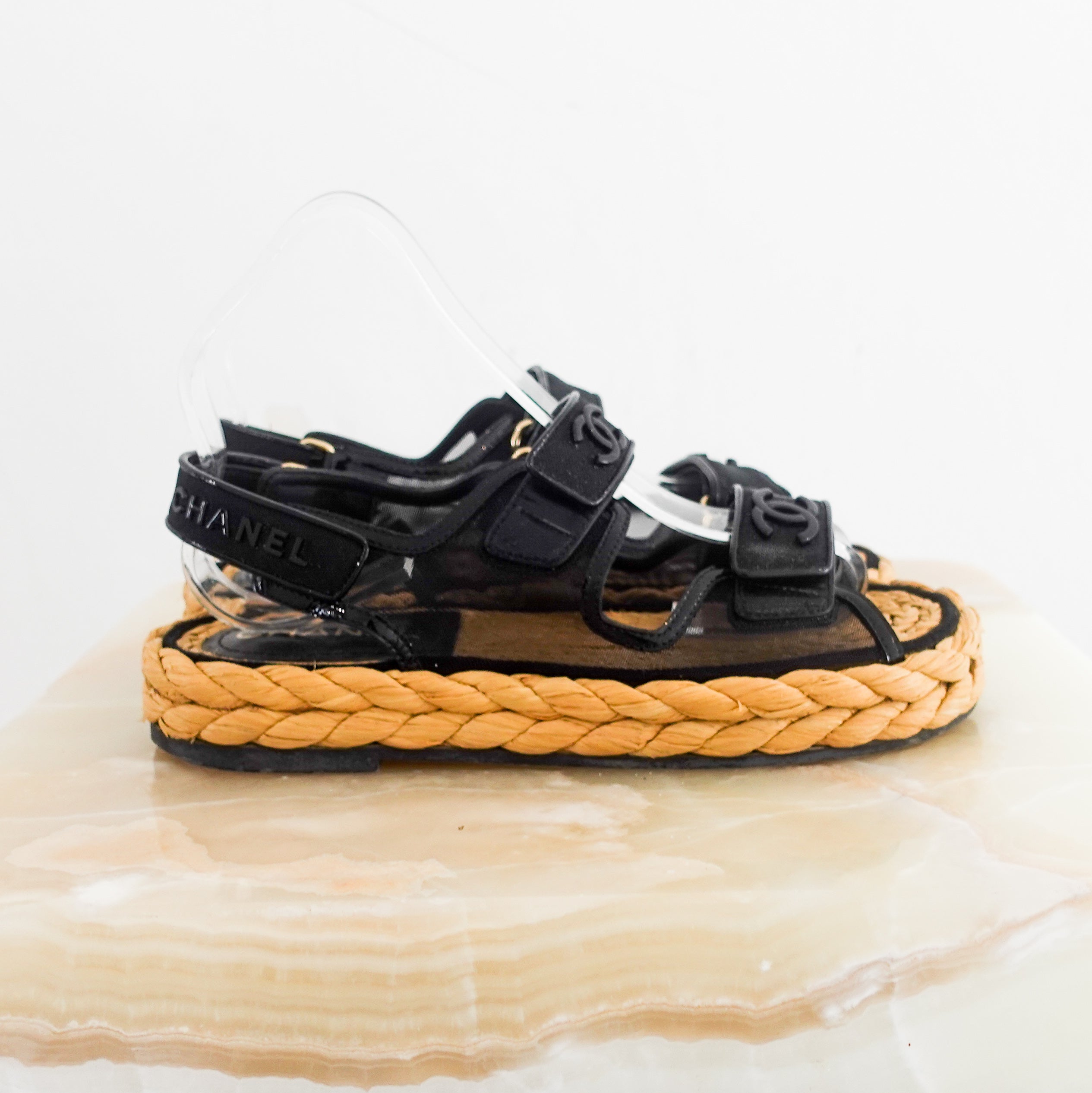 Chanel Dad Sandals RRP £1.3k | Authentic Preloved