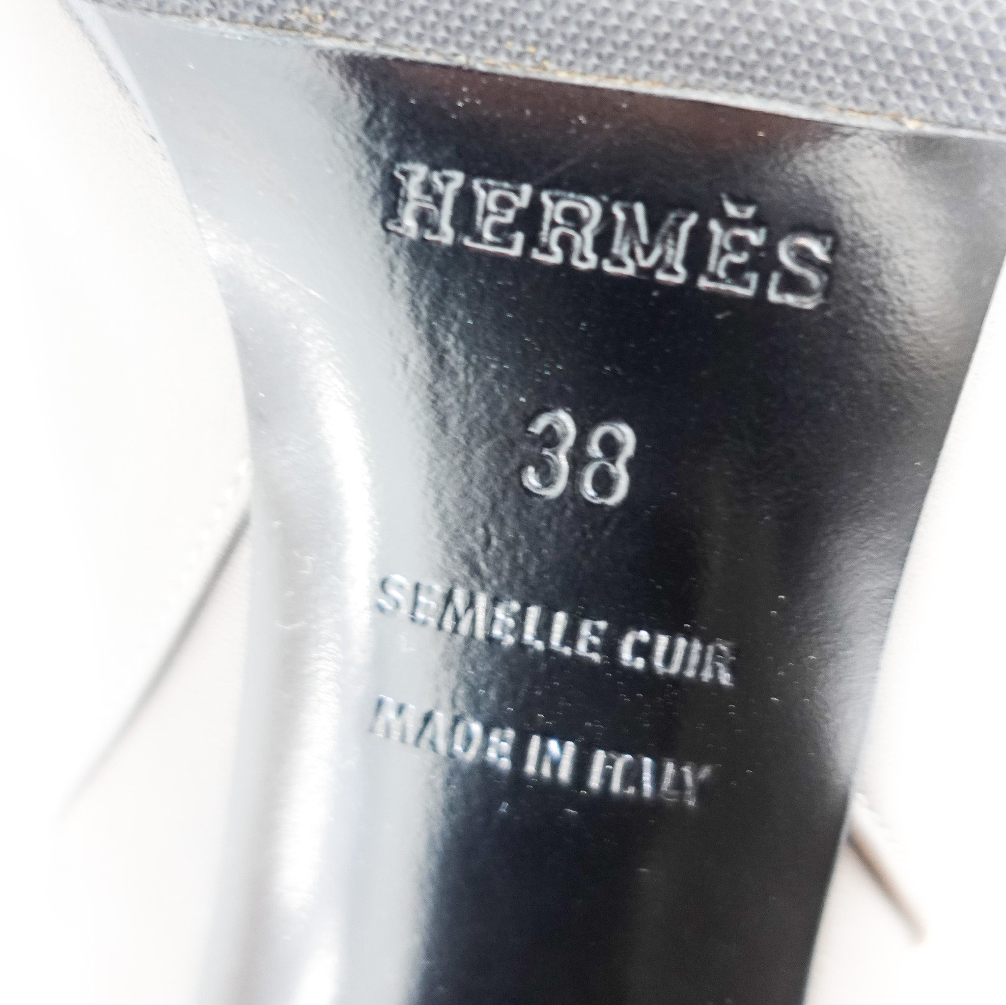 Hermes St Germain ankle boots in Etoupe RRP £1600 | Authentic Preloved - Reloved Again