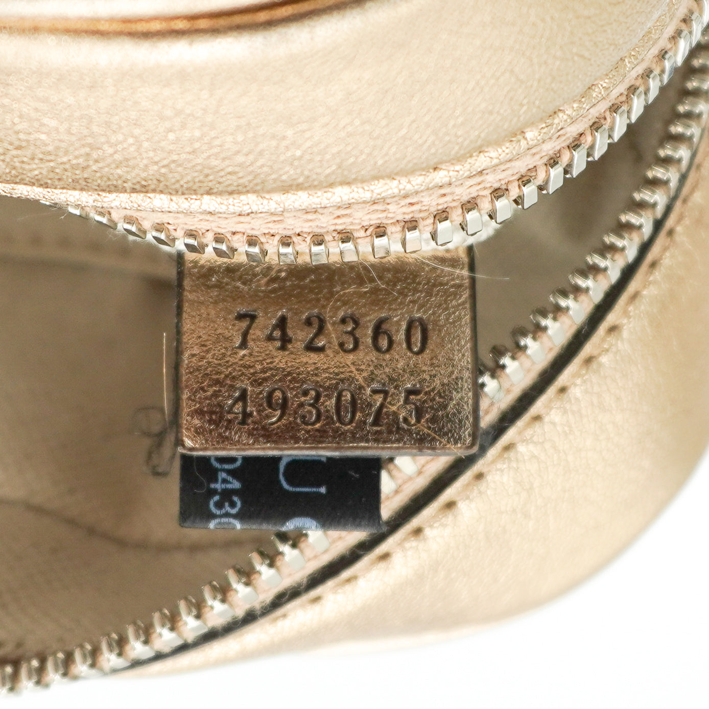 Gucci Blondie Small Shoulder Bag Metallic Golden Beige Leather (RRP £1980) | Authentic Preloved