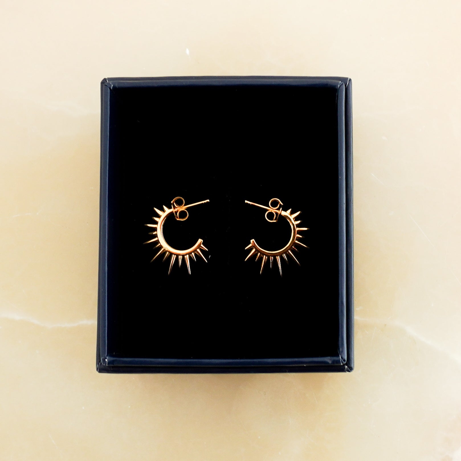 Sophie Lis Gold Hoop Earrings RRP £350 | Authentic Preloved - FINAL SALE - Reloved Again