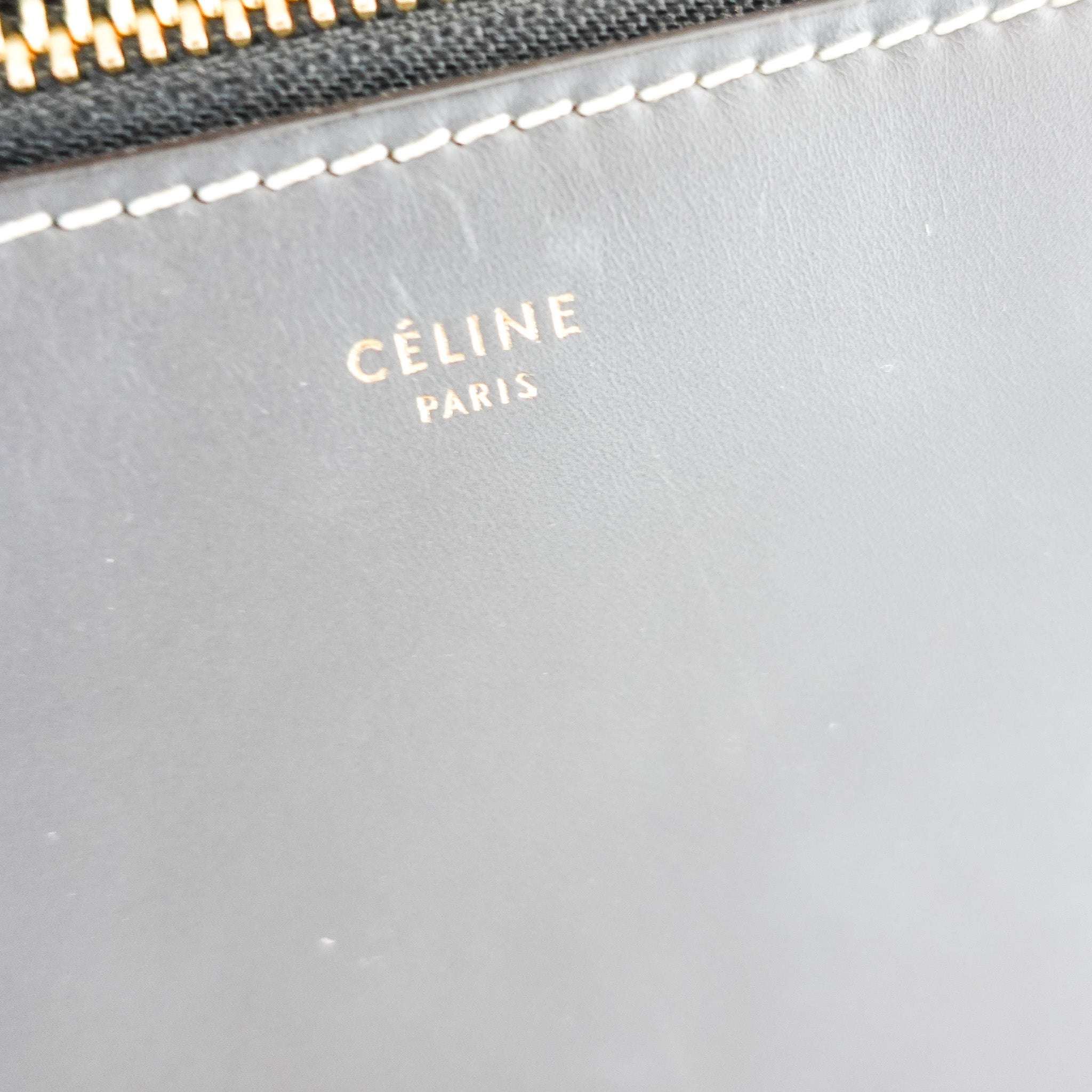 Celine Medium Edge Bag in Grey RRP £1100 | Preloved Authentic - Reloved Again