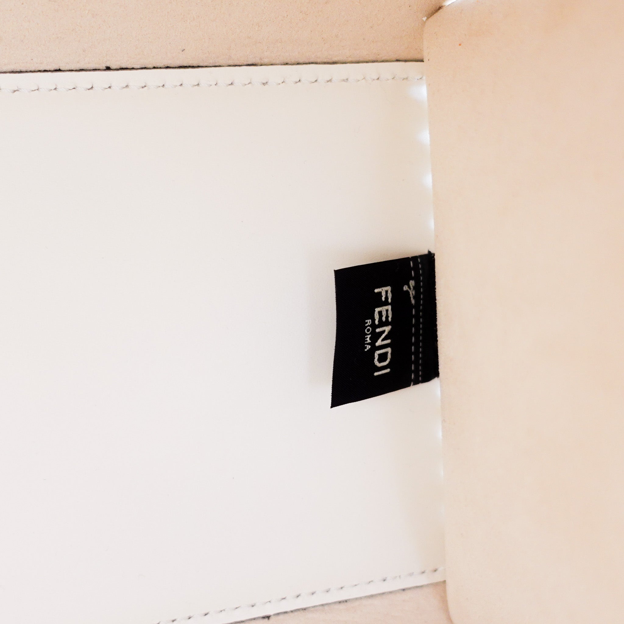 NEW Fendi Sunshine Medium White Tote Bag RRP £2250 | Authentic Preloved - Reloved Again