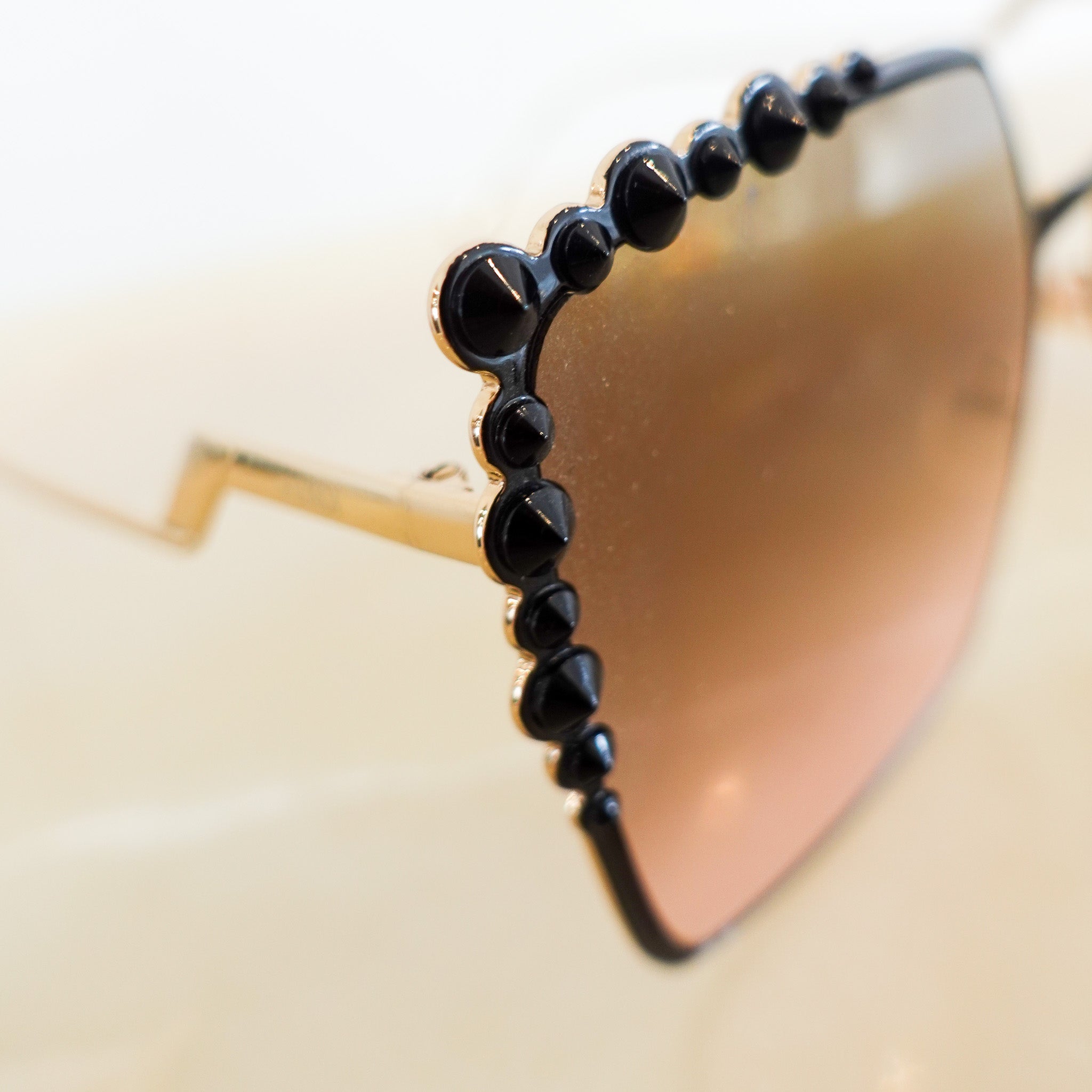 Fendi black Stud embellished Sunglasses | Authentic Preloved - Reloved Again