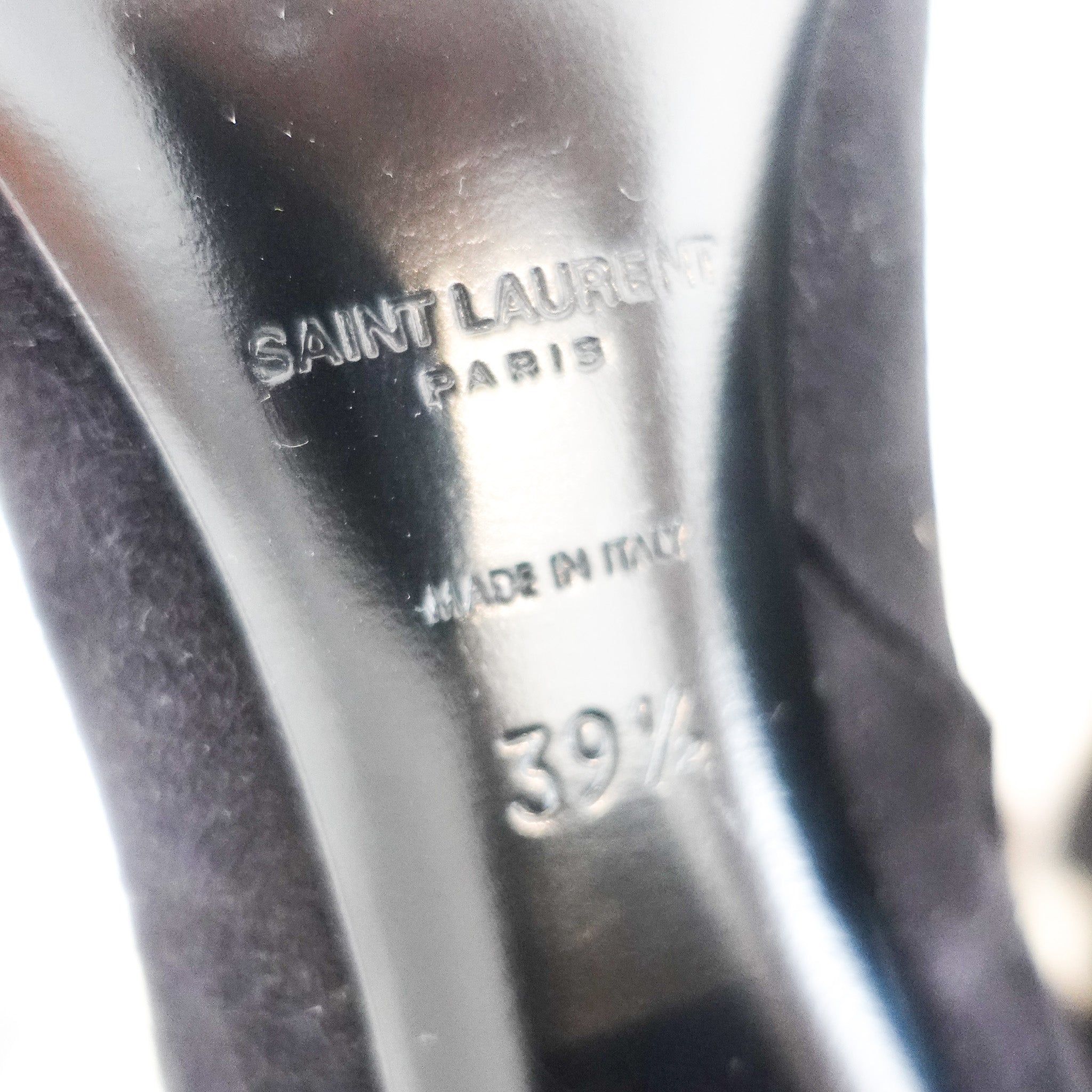 Saint Laurent YSL heeled suede boots RRP £925 | Authentic Preloved - Reloved Again