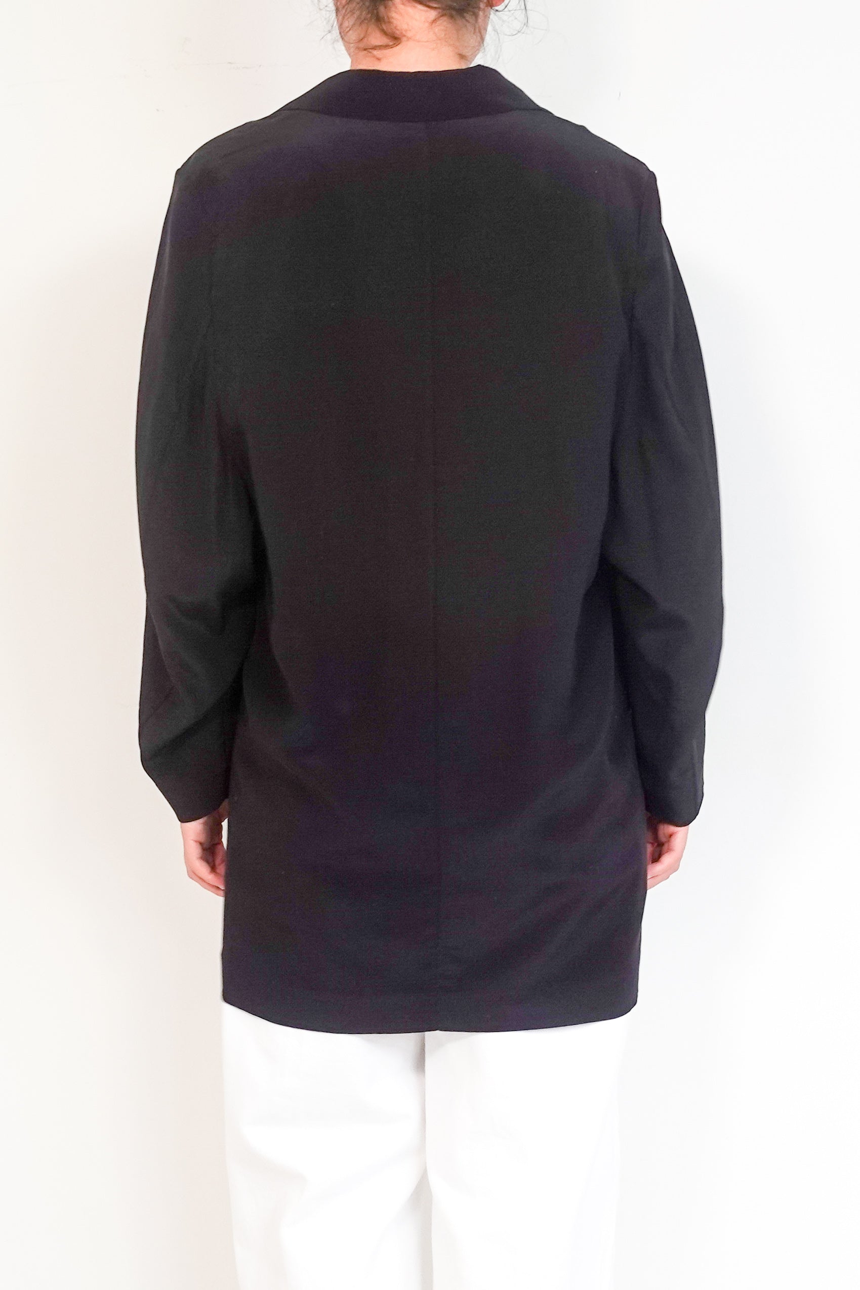 Miu Miu Black Silk Jacket RRP £700 | Authentic Preloved