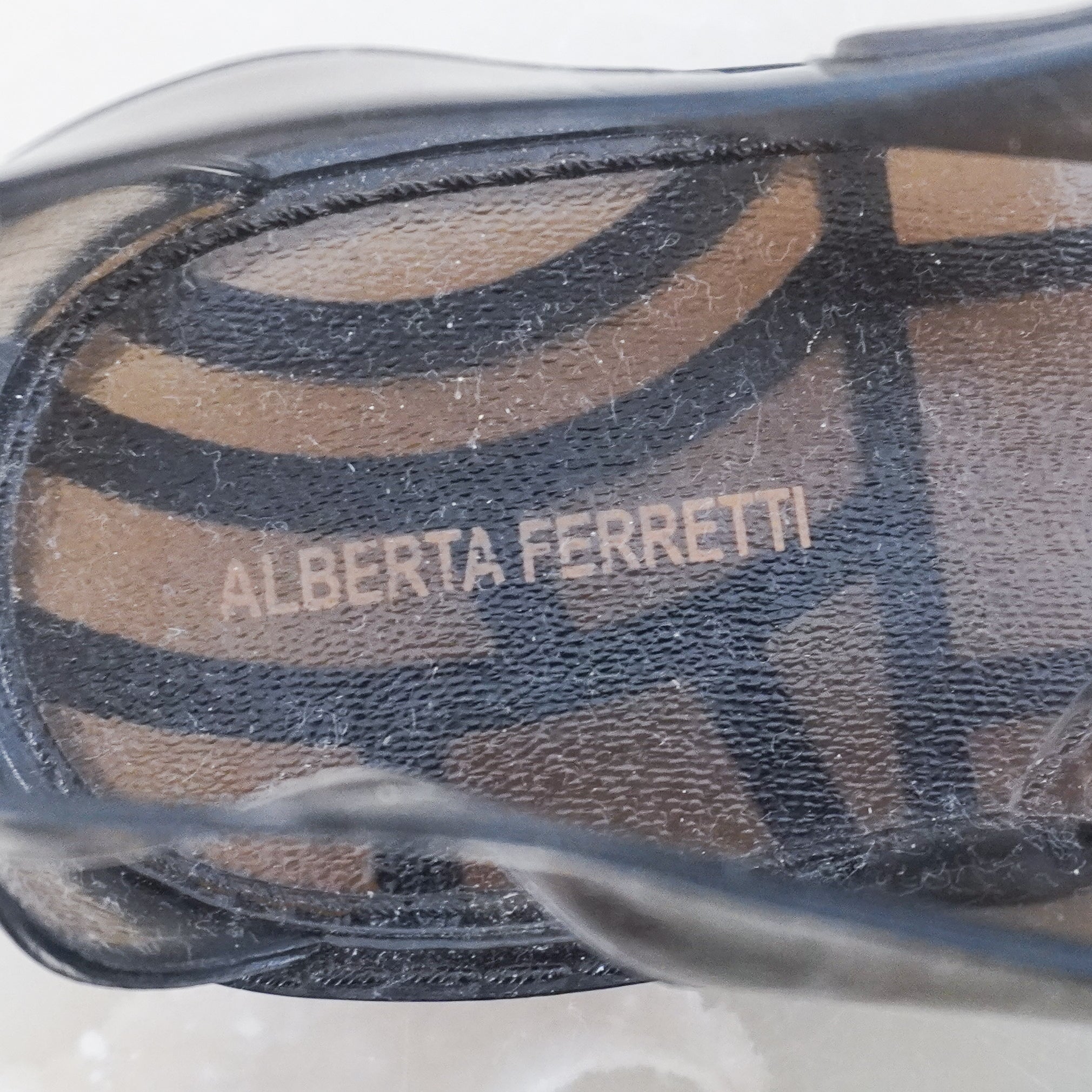 Alberta Ferretti Grey Fisherman Jelly Sandals RRP £476 | Authentic Preloved FINAL SALE - Reloved Again