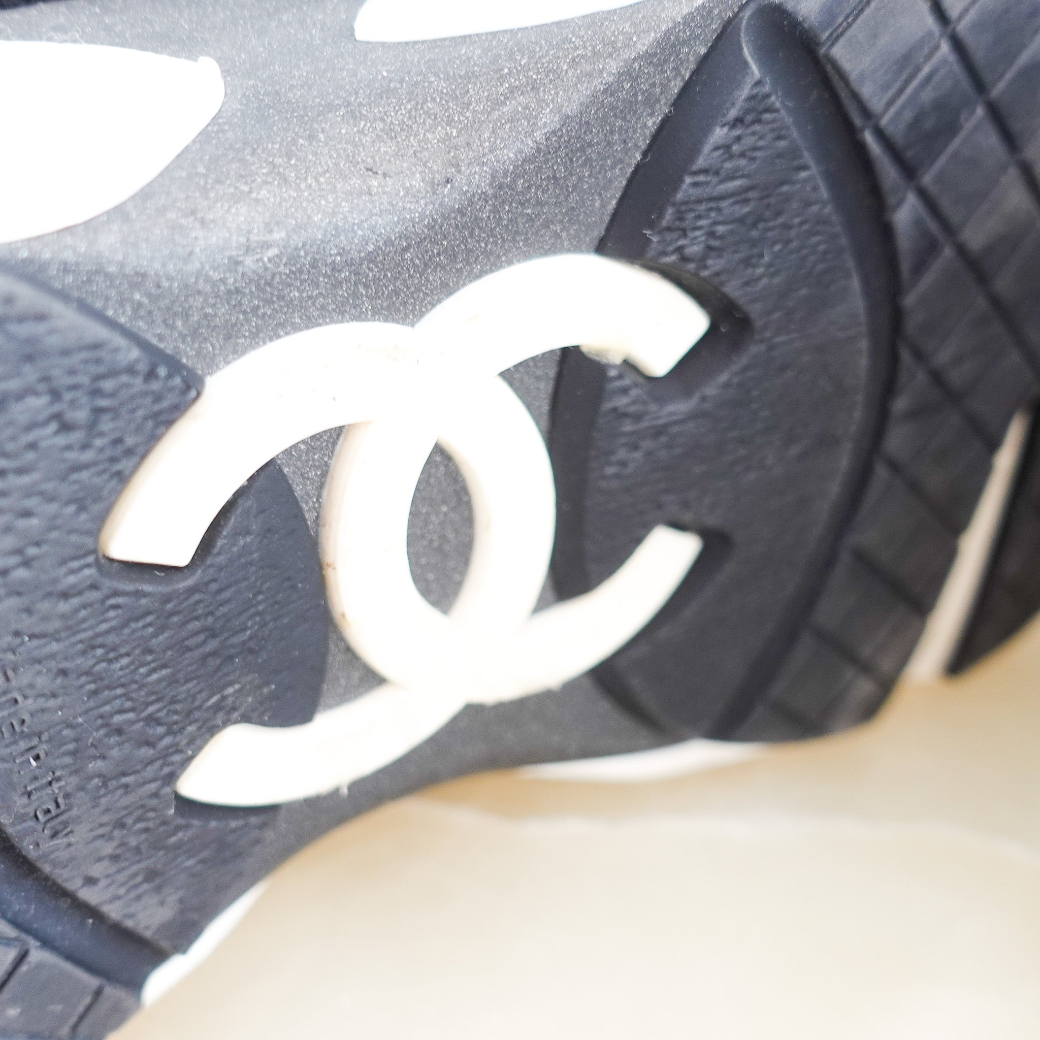 Chanel Blue Silver and Black Colourway Trainers RRP £1100 | Authentic Preloved - Reloved Again