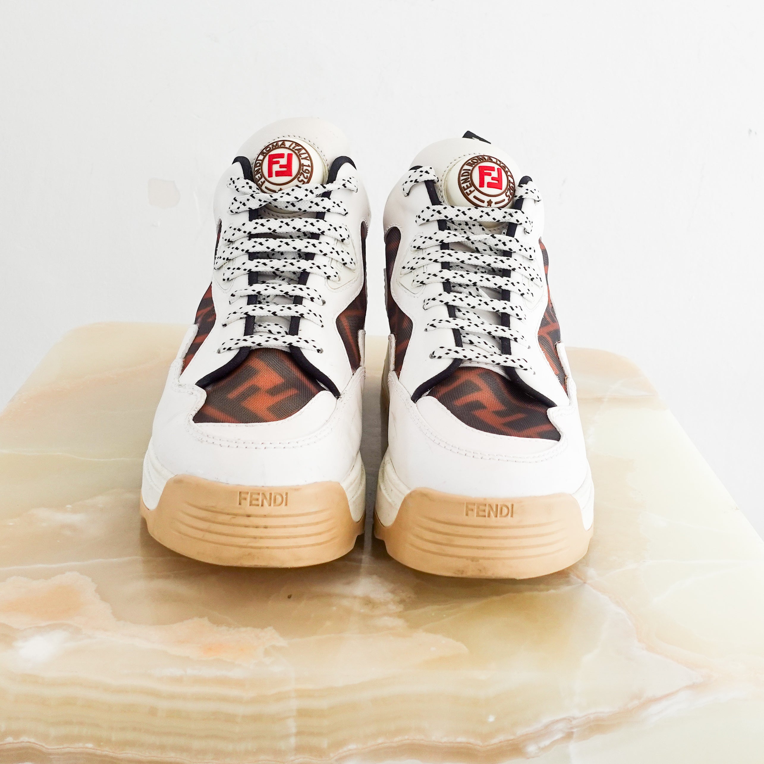 Fendi Logomania FF Trainers RRP £580 | Preloved Authentic