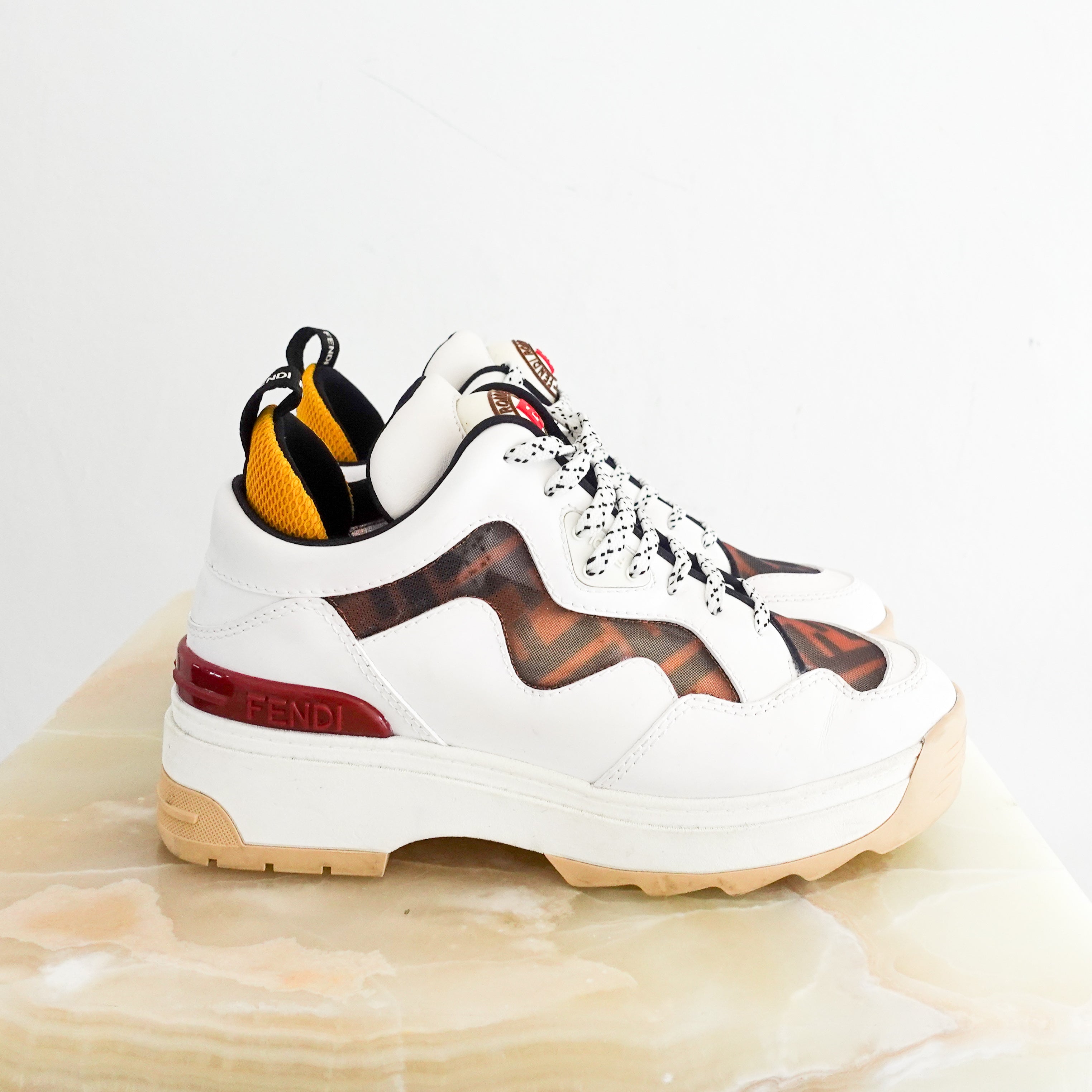 Fendi Logomania FF Trainers RRP £580 | Preloved Authentic