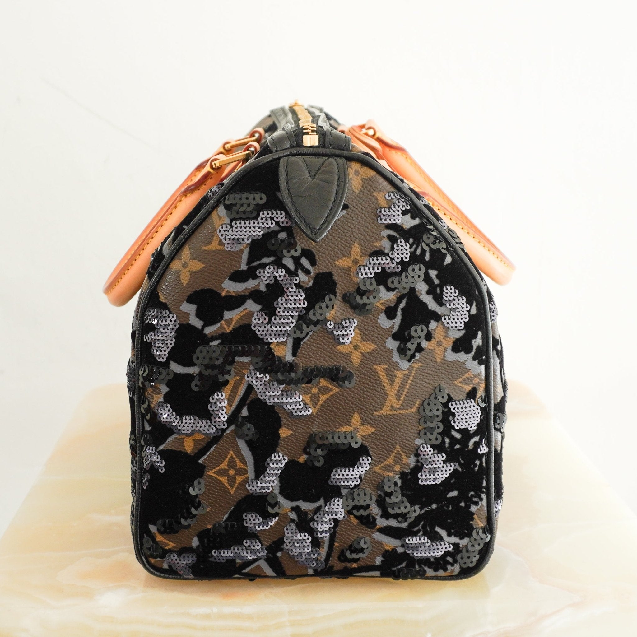 Louis Vuitton Speedy Fleur De Jais 2010 Collection | Authentic Preloved - Reloved Again
