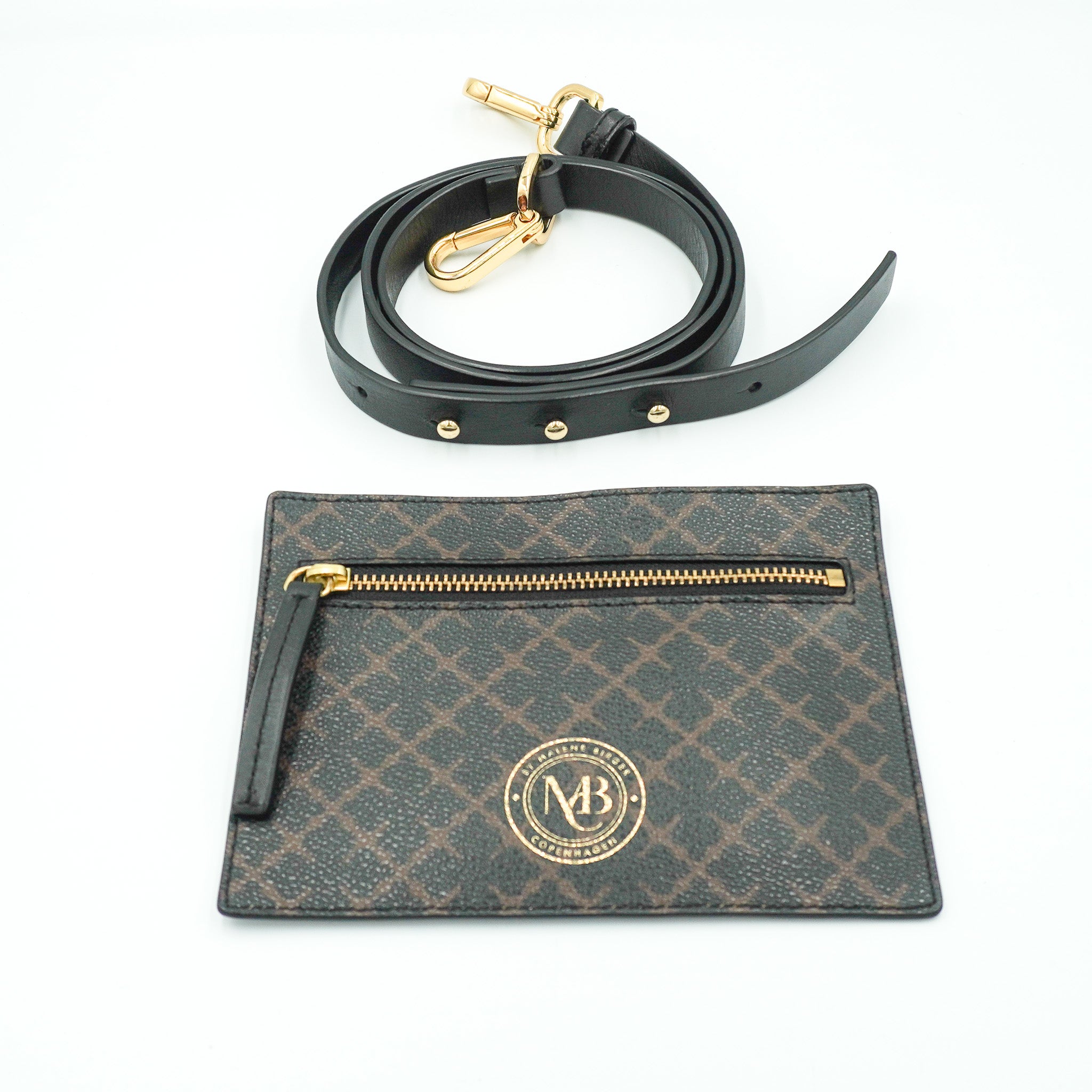 Malene Birger Signature Monogram Vegan Leather Bag RRP £300 | Authentic Preloved
