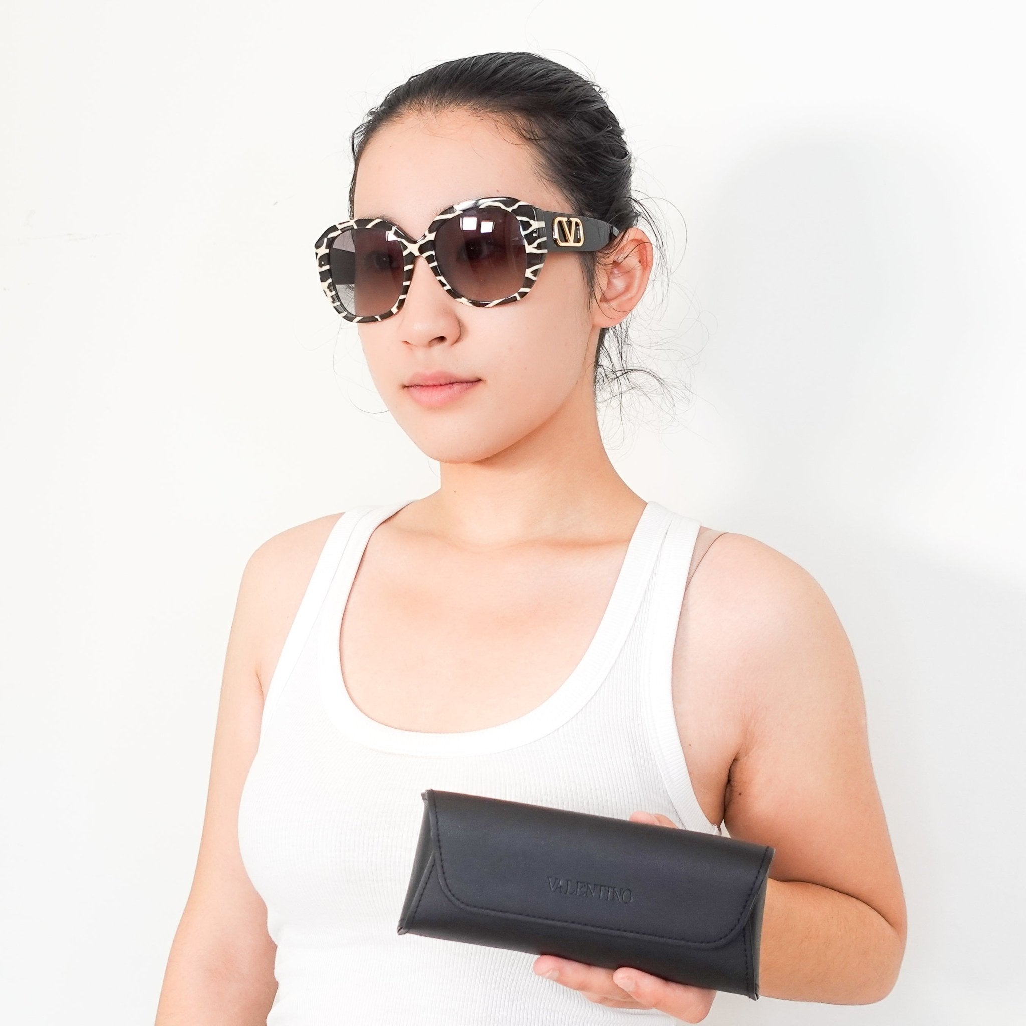 Valentino Black Vlogo Sunglasses RRP £525 | Authentic Preloved - Reloved Again