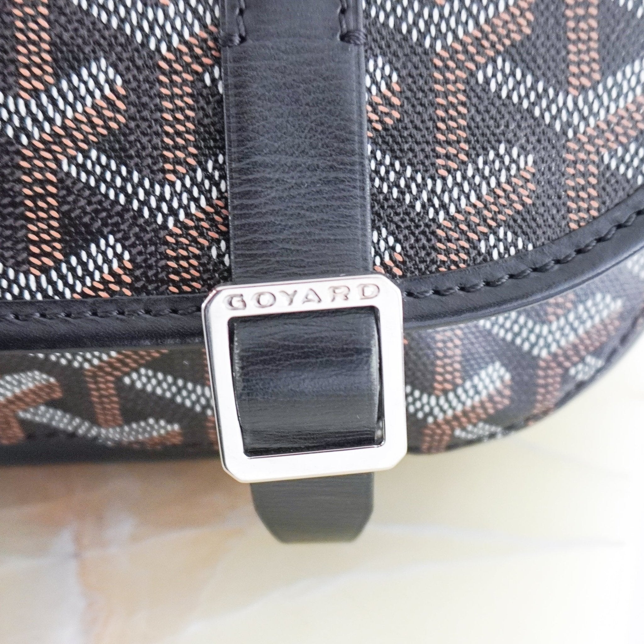 Goyard Black Belvedere MM Messenger Bag RRP £2500 | Authentic Preloved - Reloved Again