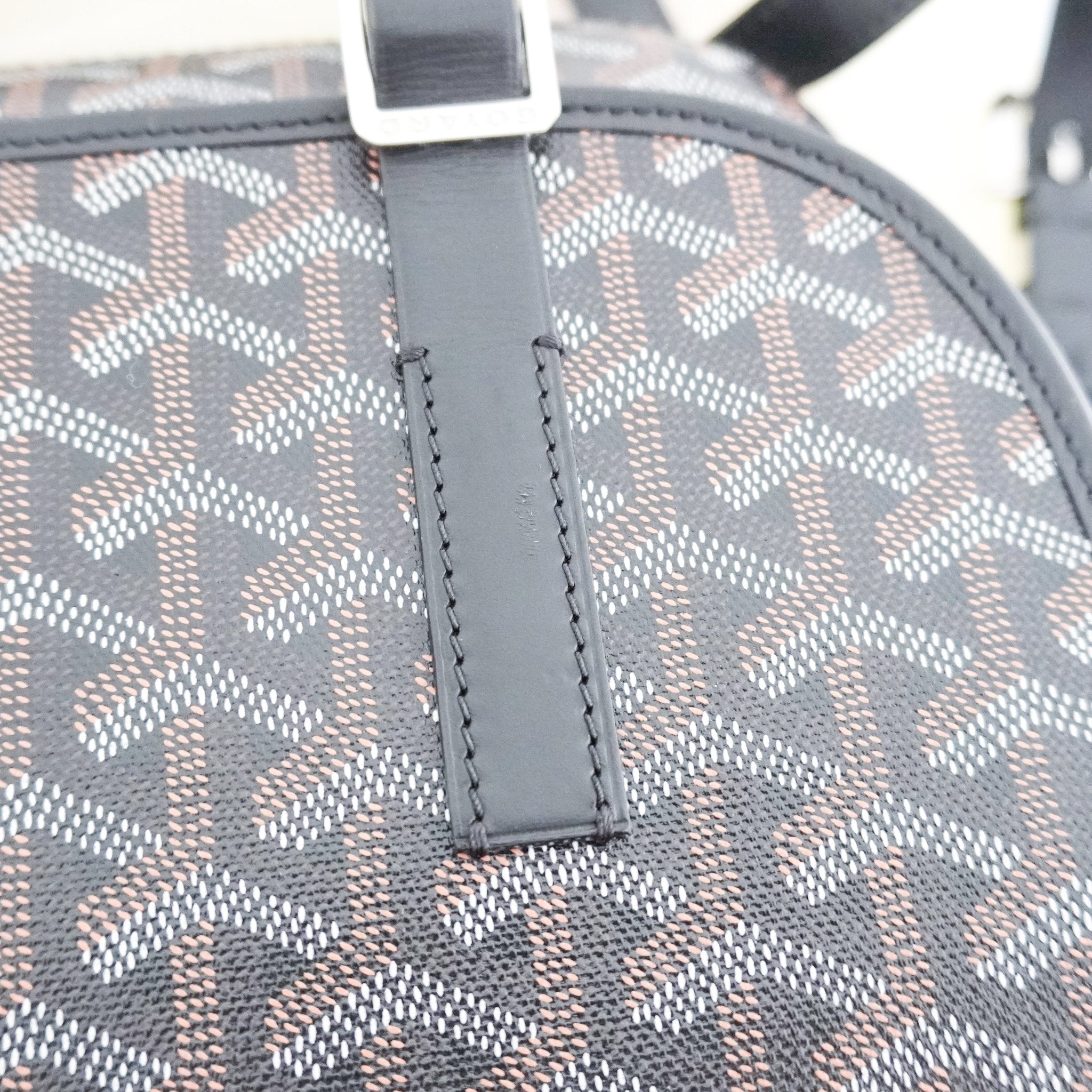 Goyard Black Belvedere MM Messenger Bag RRP £2500 | Authentic Preloved - Reloved Again