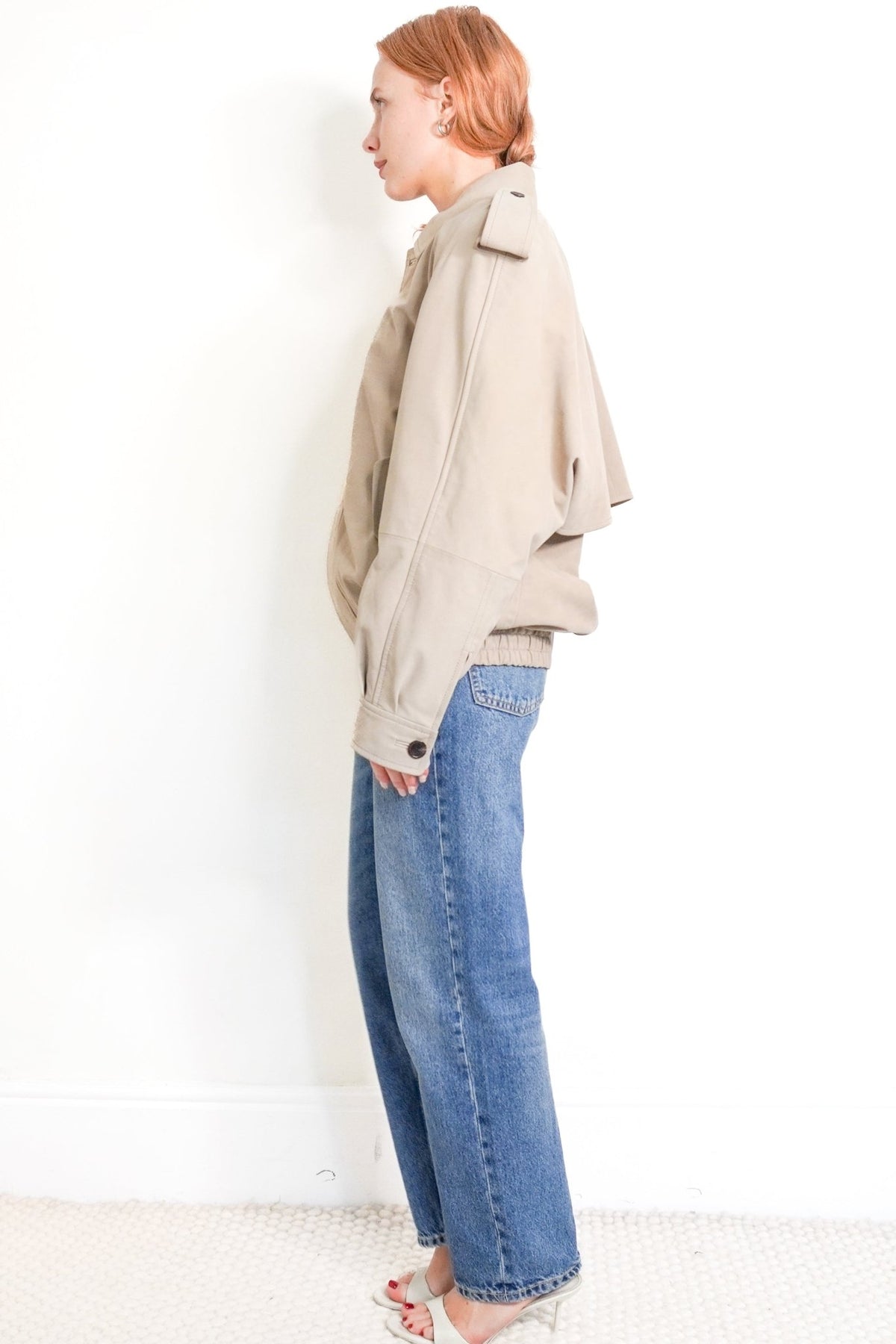 Saint Laurent Nubuck Bomber (RRP £6000) | Authentic Preloved - Reloved Again