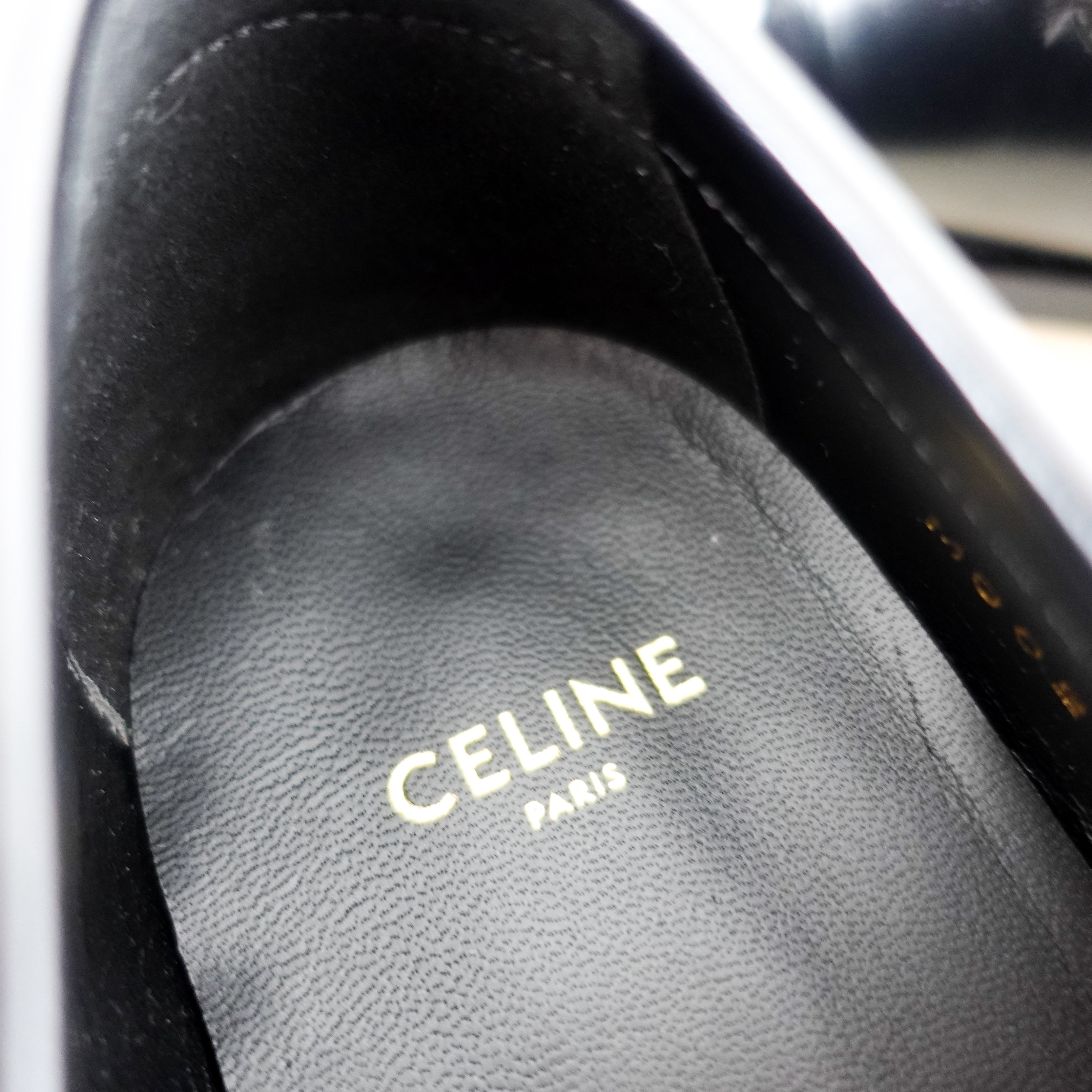 CÉLINE LUCO Black Loafers – Authentic Designer Shoes RRP £850 | Authentic Preloved