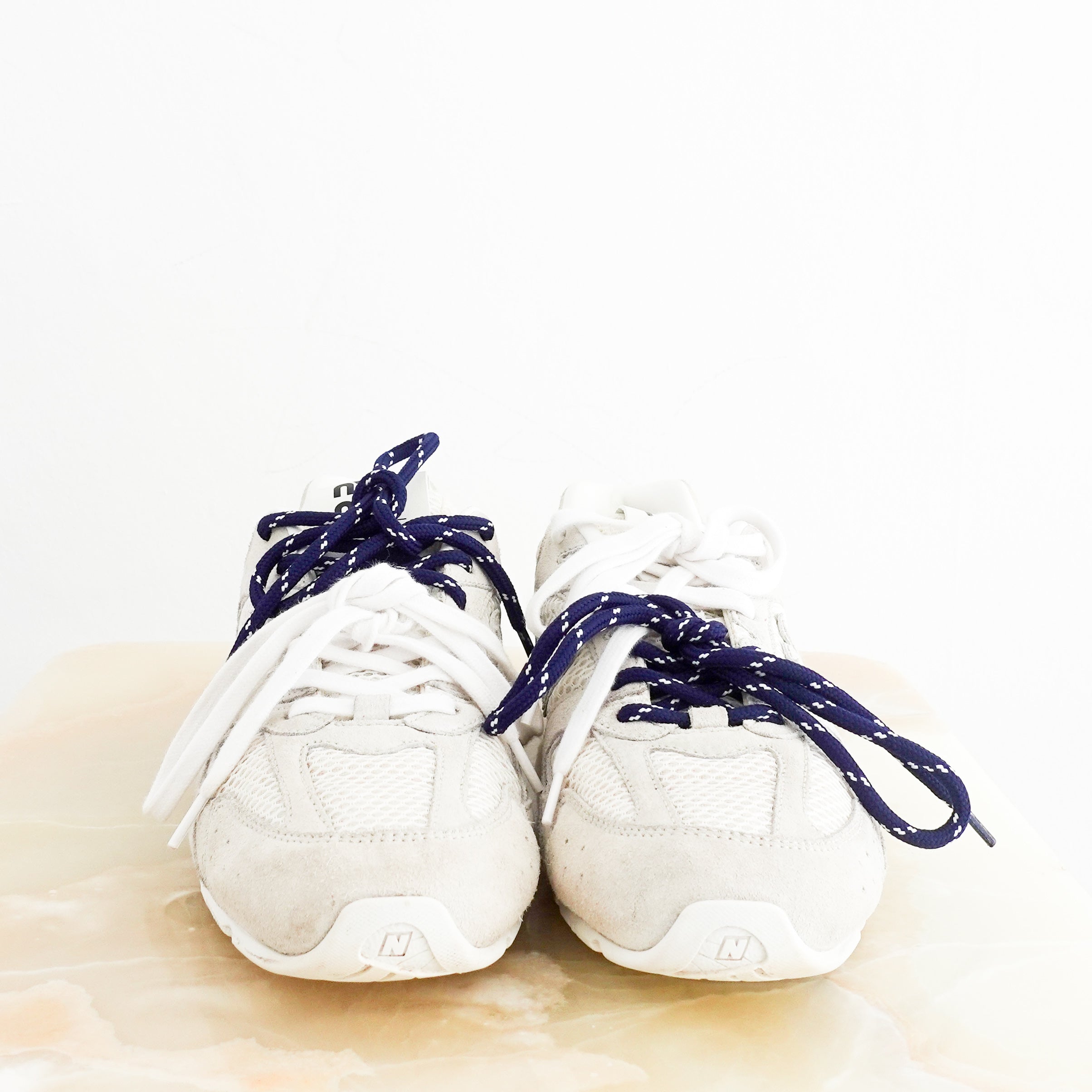 NEW Miu Miu x New Balance White 530 SL Leather Sneakers RRP £870 | Authentic Preloved