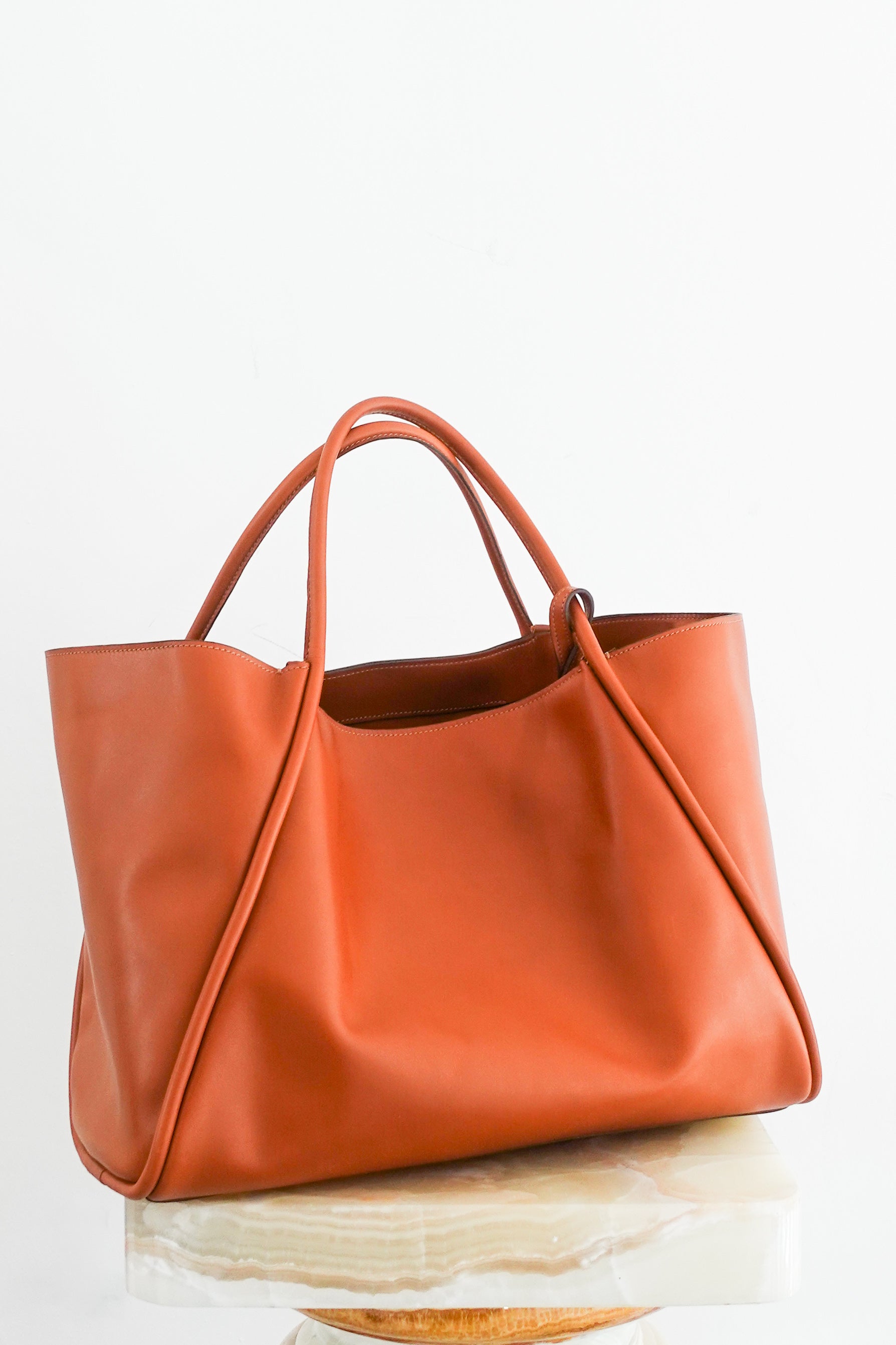 Tan shopper tote bag online