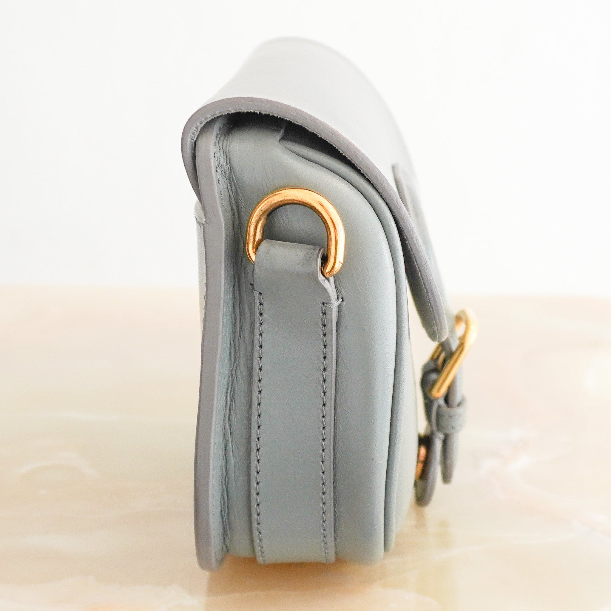 Dior Medium Blue Bobby Bag in Smooth Calfskin RRP £2850 | Authentic Preloved - Reloved Again