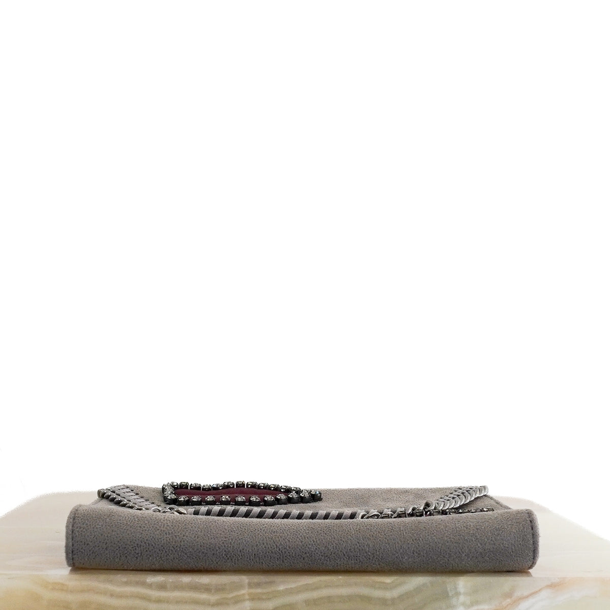 Stella McCartney Falabella Satin Lips Bag (RRP £995) | Authentic Preloved