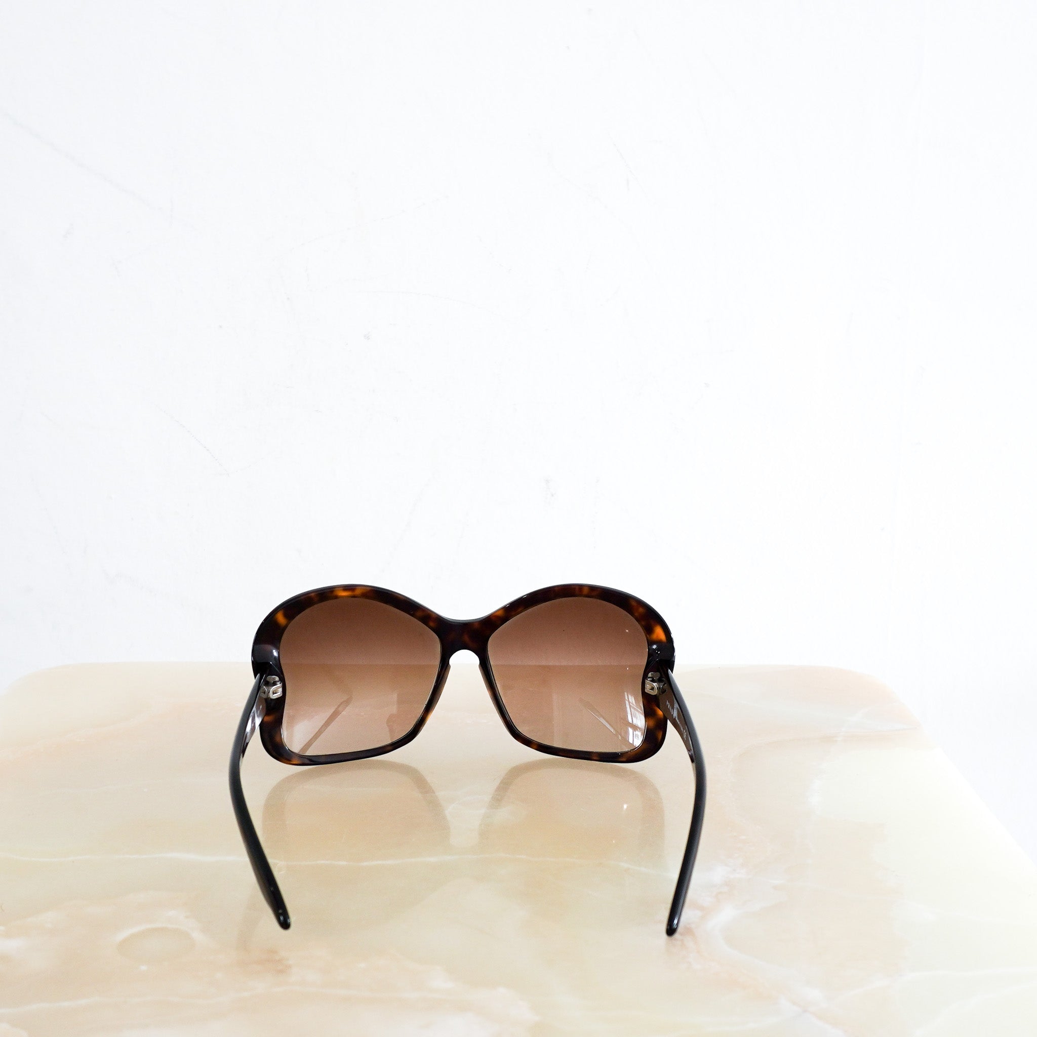 Prada Oversized Tortoise Shell Sunglasses RRP £376 | Authentic Preloved - Reloved Again