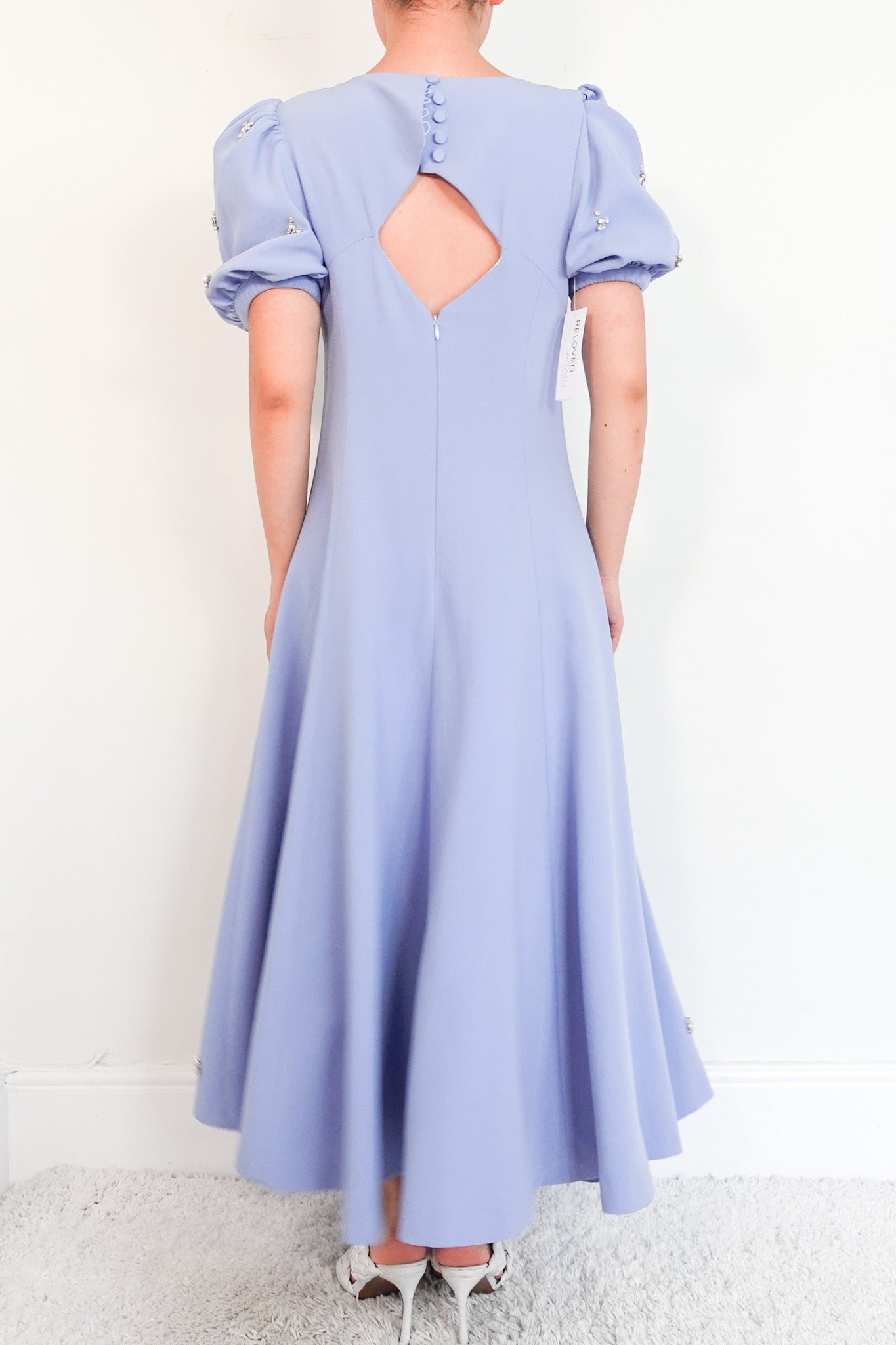 Huisan Zhang Blue Dress RRP £1200 | Authentic Preloved