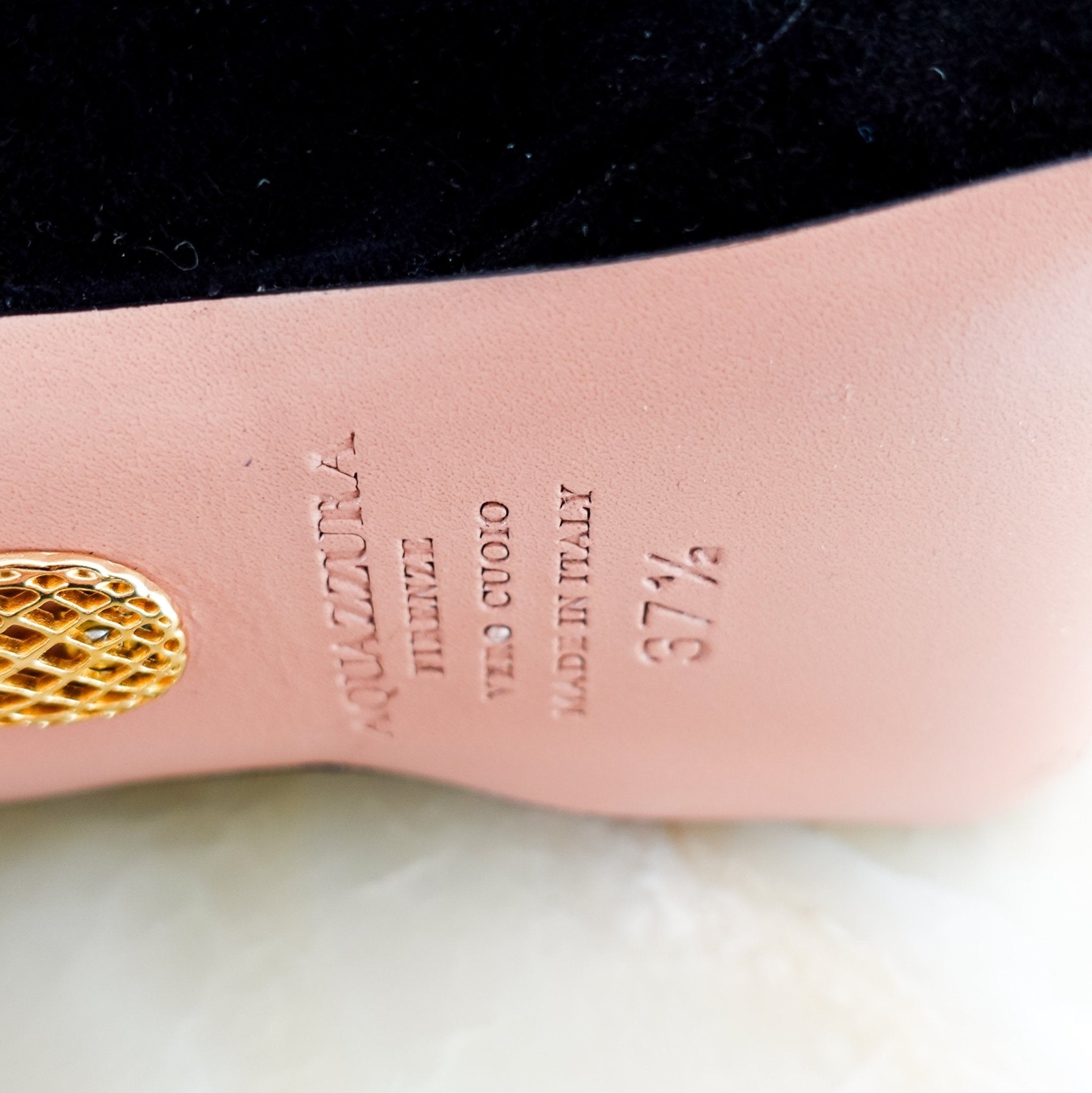 Aquazzura Black Knee High Suede Boots RRP £800 | Authentic Preloved - Reloved Again