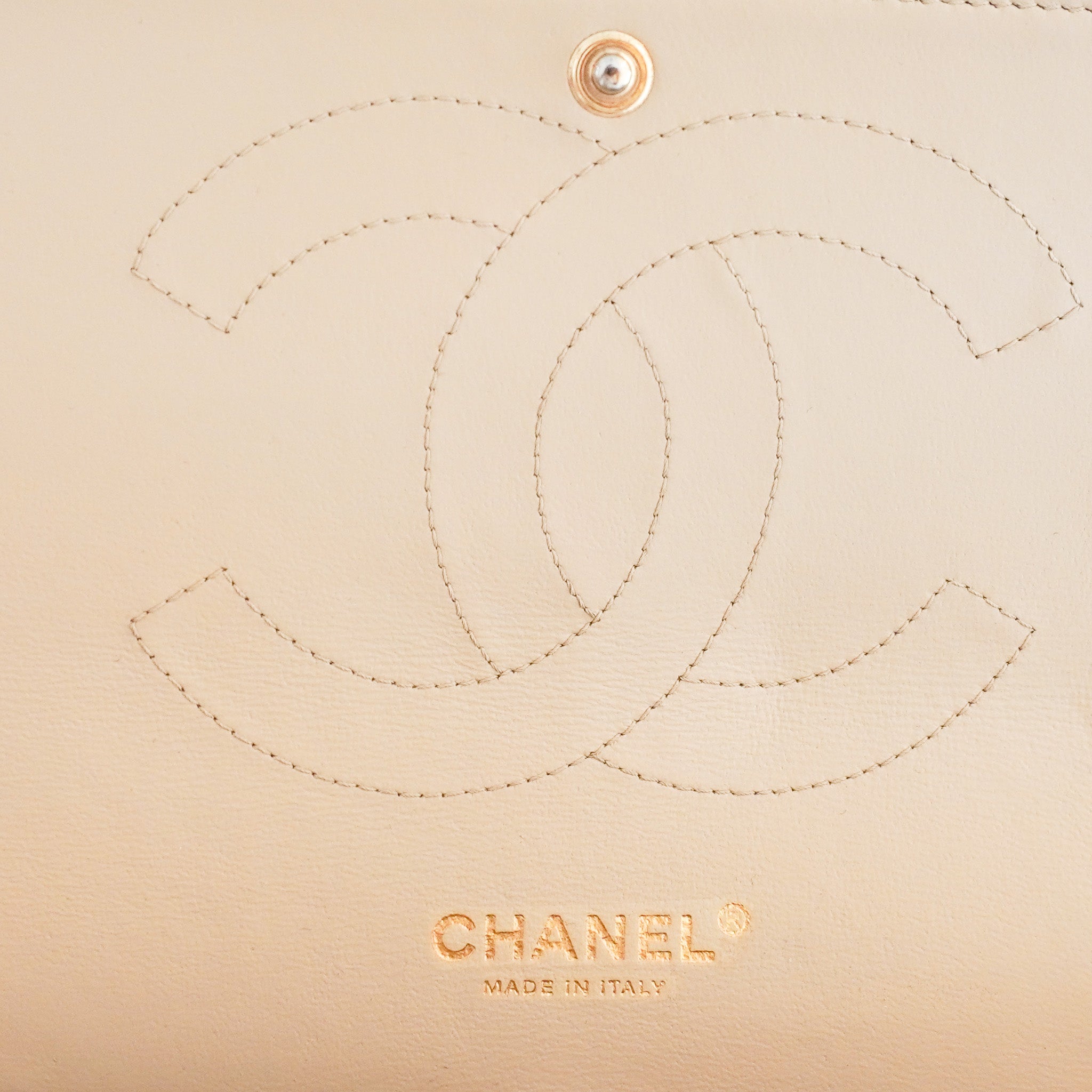 Chanel Jumbo Classic Double Flap Bag in Beige Caviar Leather RRP (£9830) | Authentic Preloved - Reloved Again