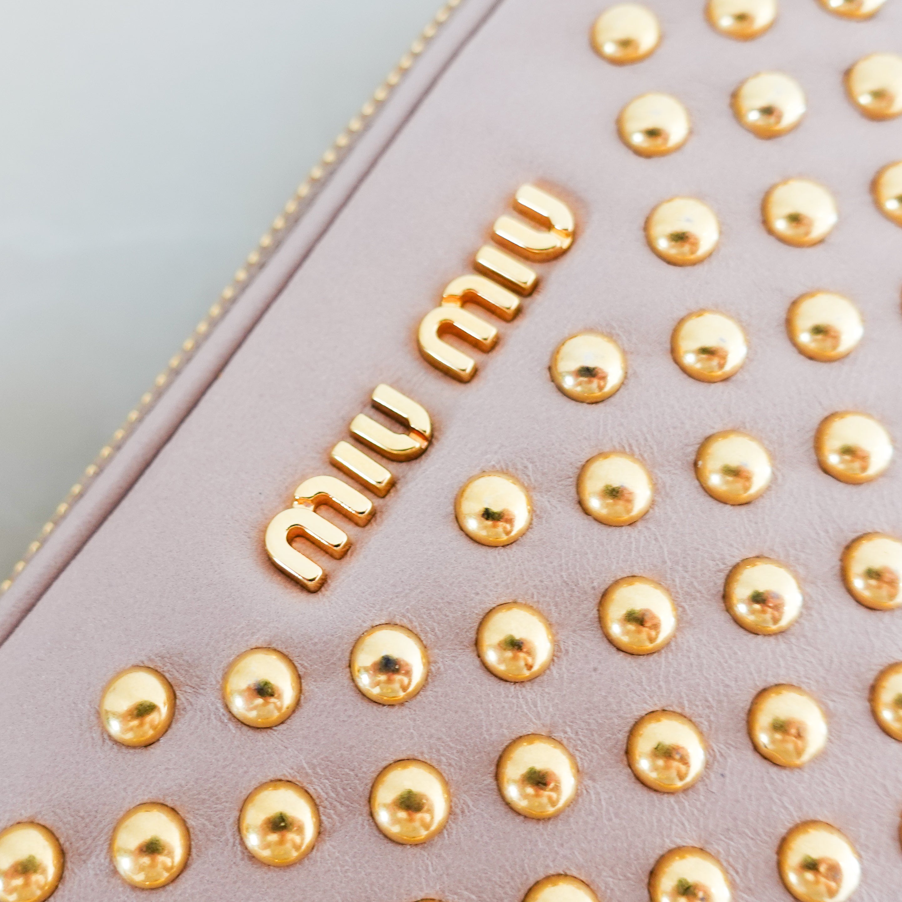 Studded mini bag pink RRP £700