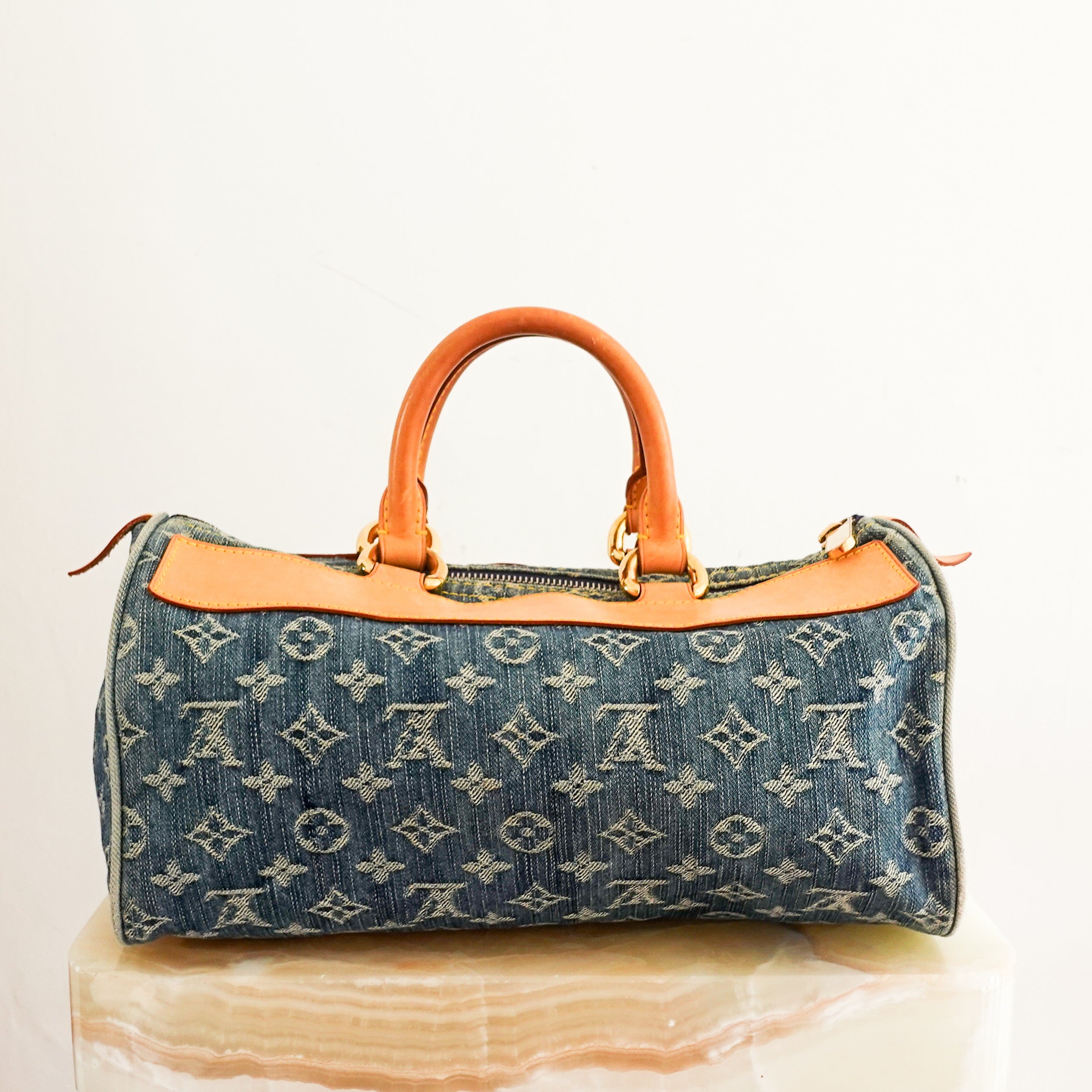 Denim neo speedy bag RRP £1.9k