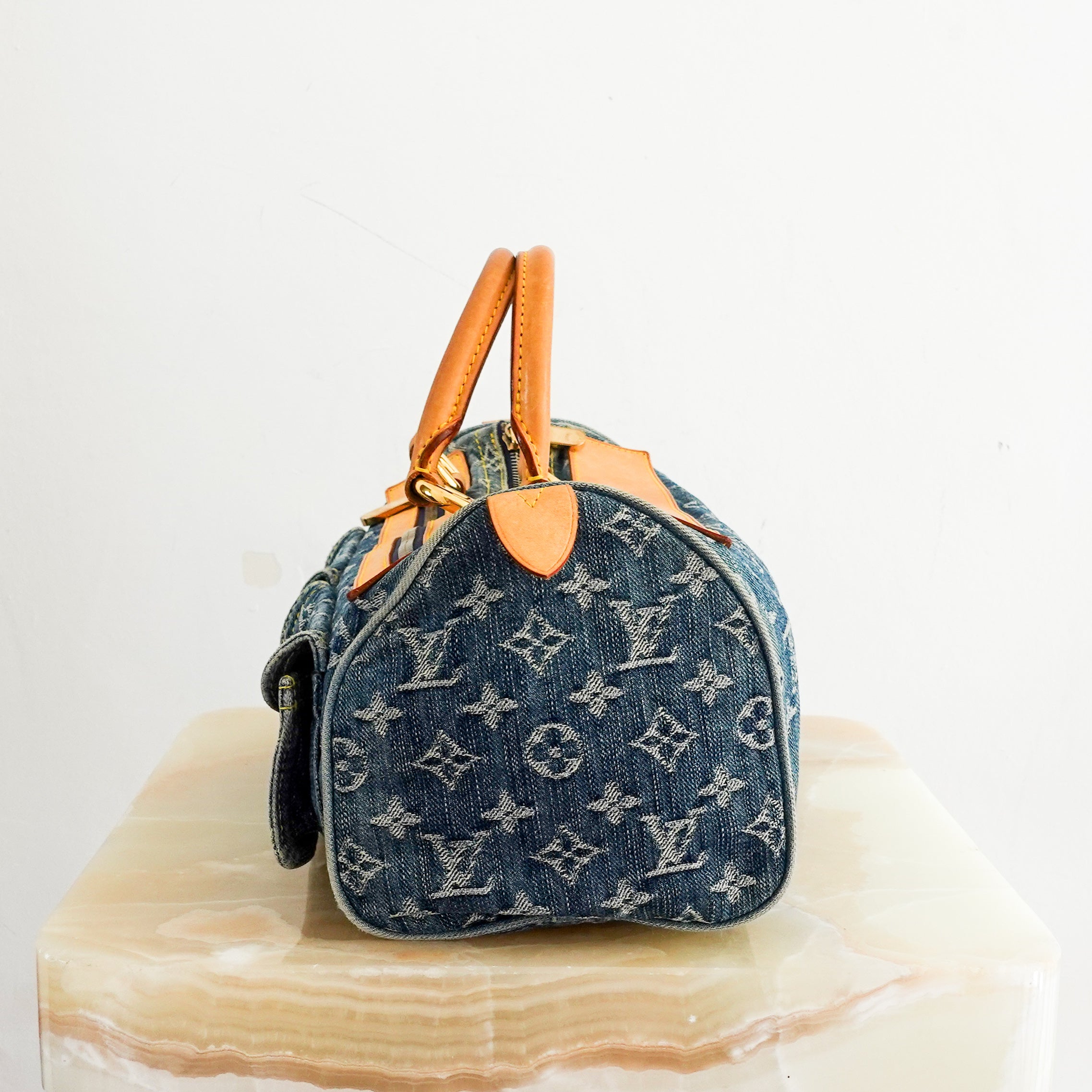Denim neo speedy bag RRP £1.9k