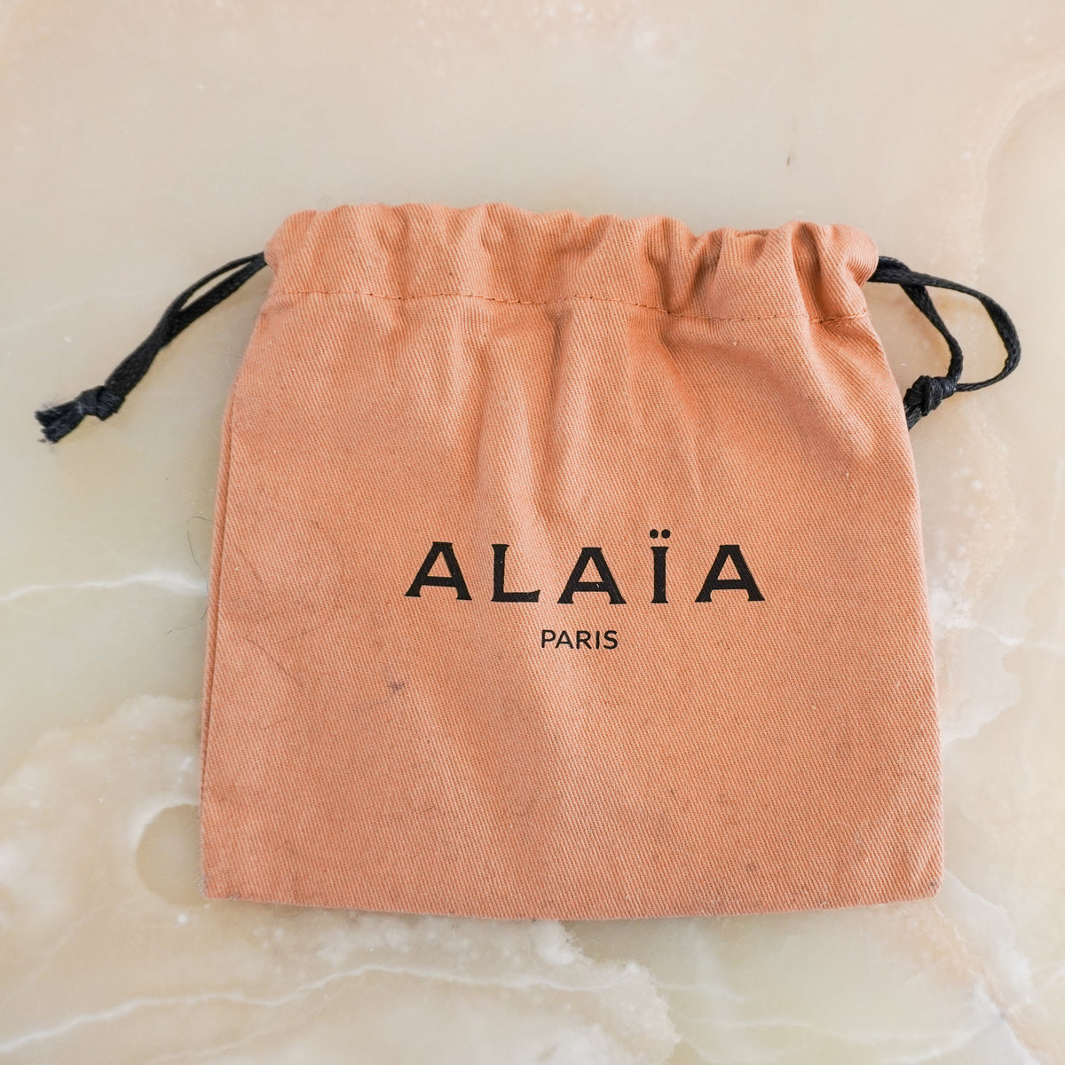 Alaïa Le Hinge Small Eyelet Tote Bag in Tan Suede (RRP £1680) | Authentic Preloved