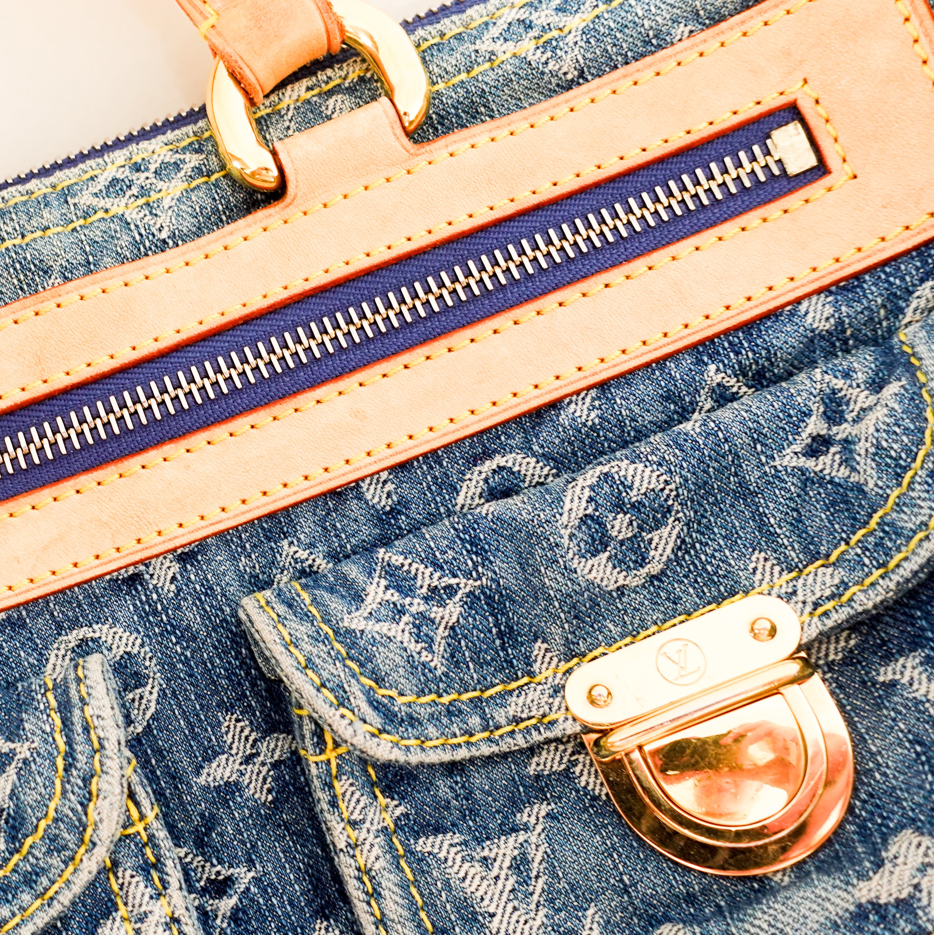 Denim neo speedy bag RRP £1.9k