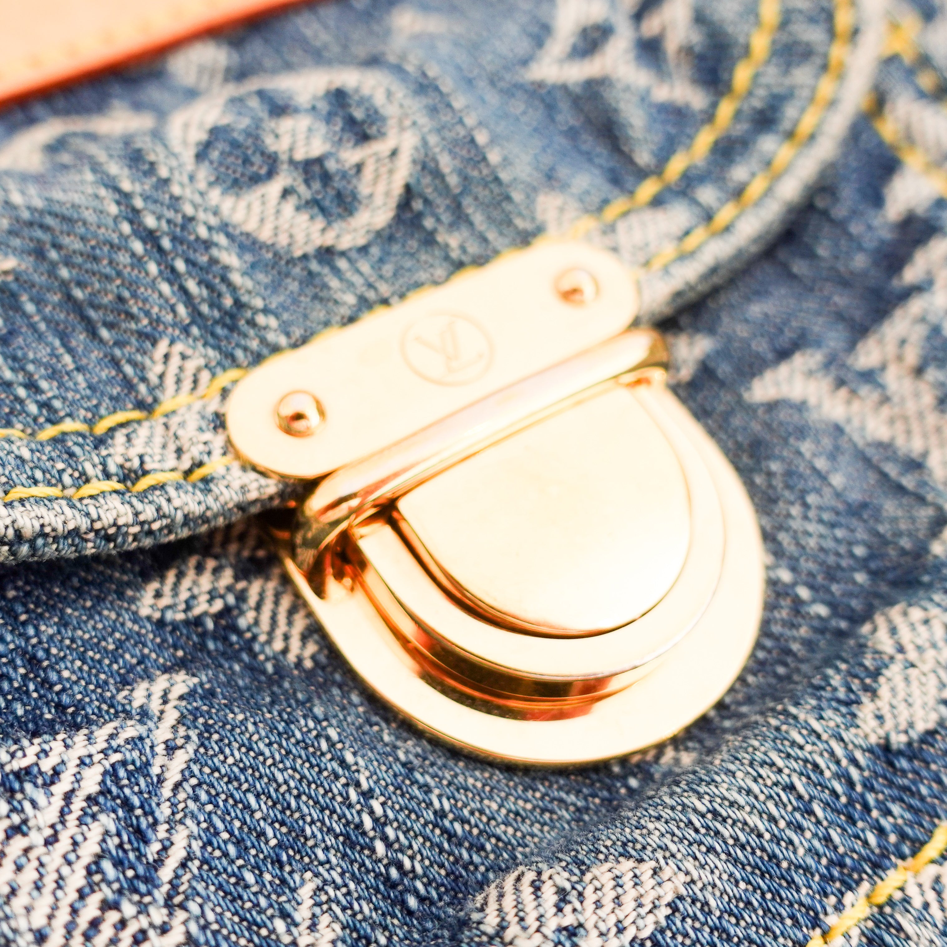 Denim neo speedy bag RRP £1.9k