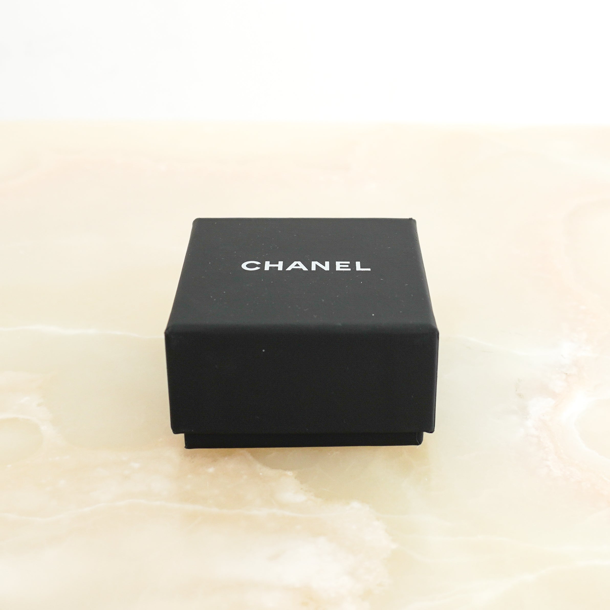 Chanel B20 Ice Cream Cone CC Stud Earrings in Gold-Tone Metal | Authentic Preloved FINAL SALE